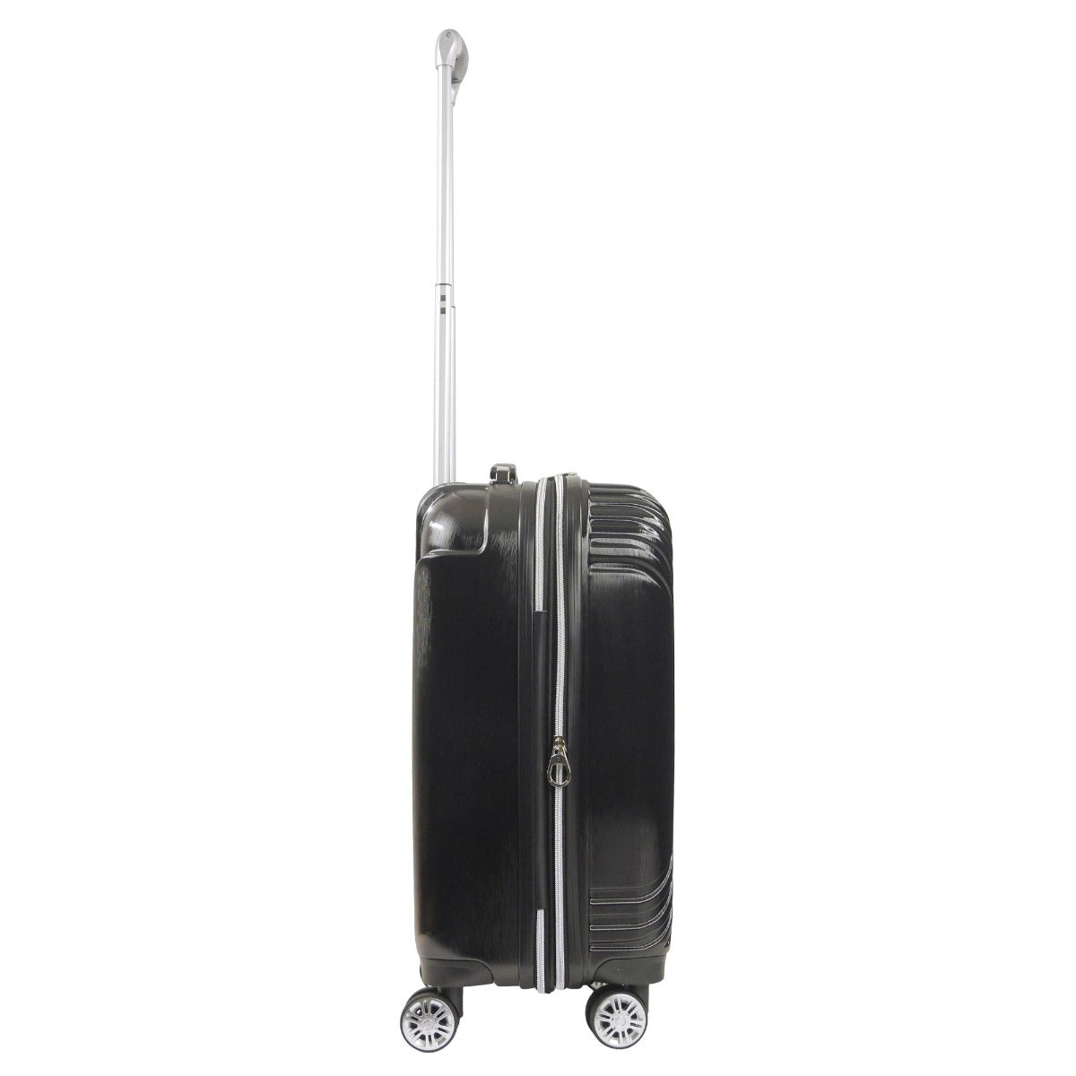 Dc Comics Batman 3D Molded Hard-sided 21" Luggage Black Spinner Suitcase