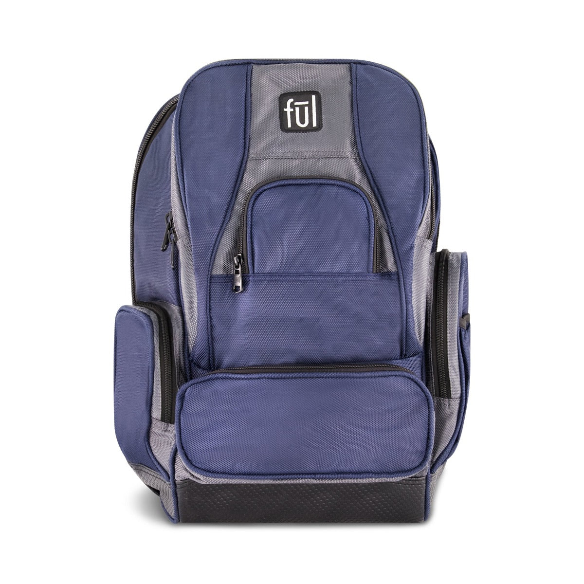 Big Easy Water Resistant 17" FŪL Laptop Carry-On Backpack Navy Grey