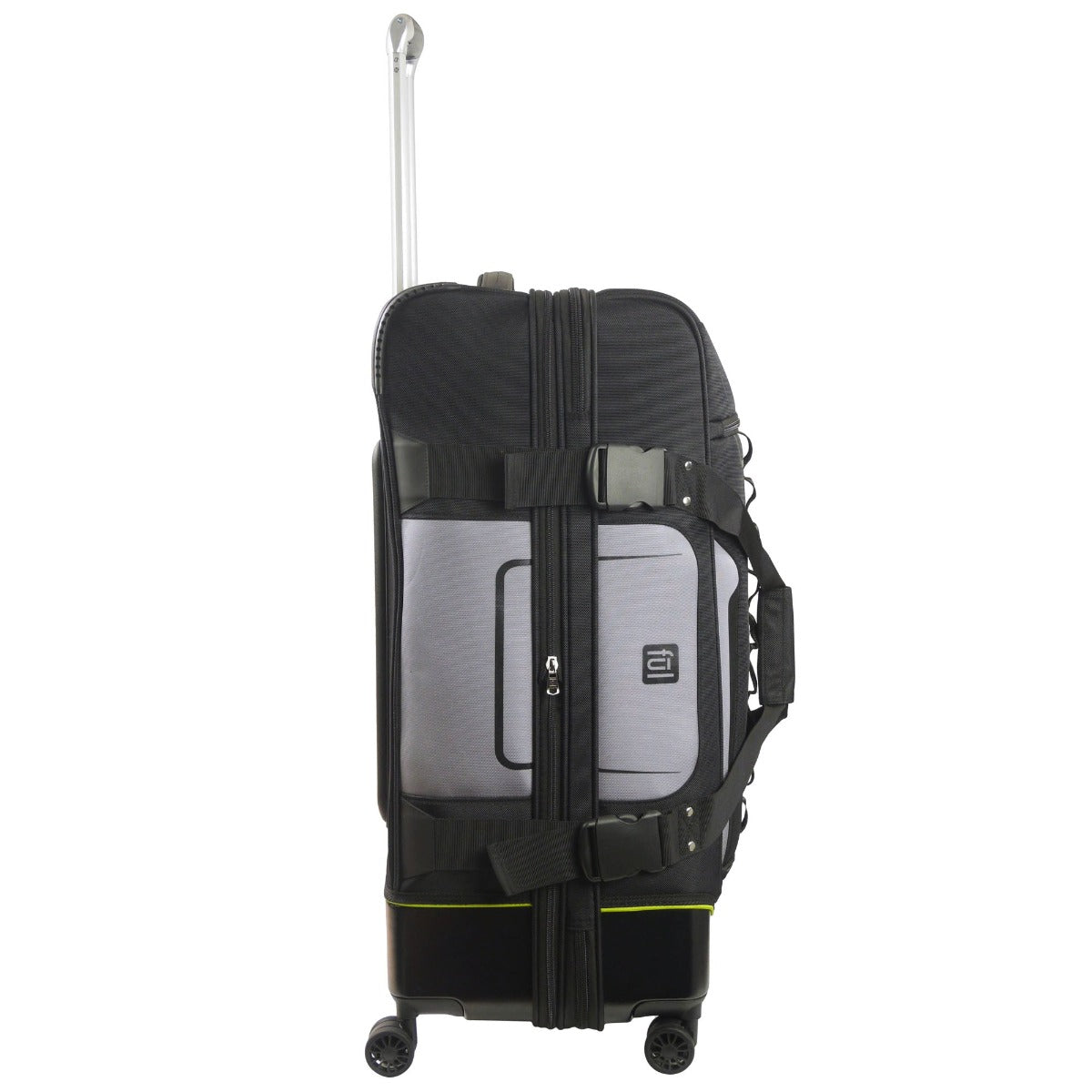 Escape Collection Pathfinder 32 inch Spinner 2" expansion Duffle Black Two Sections