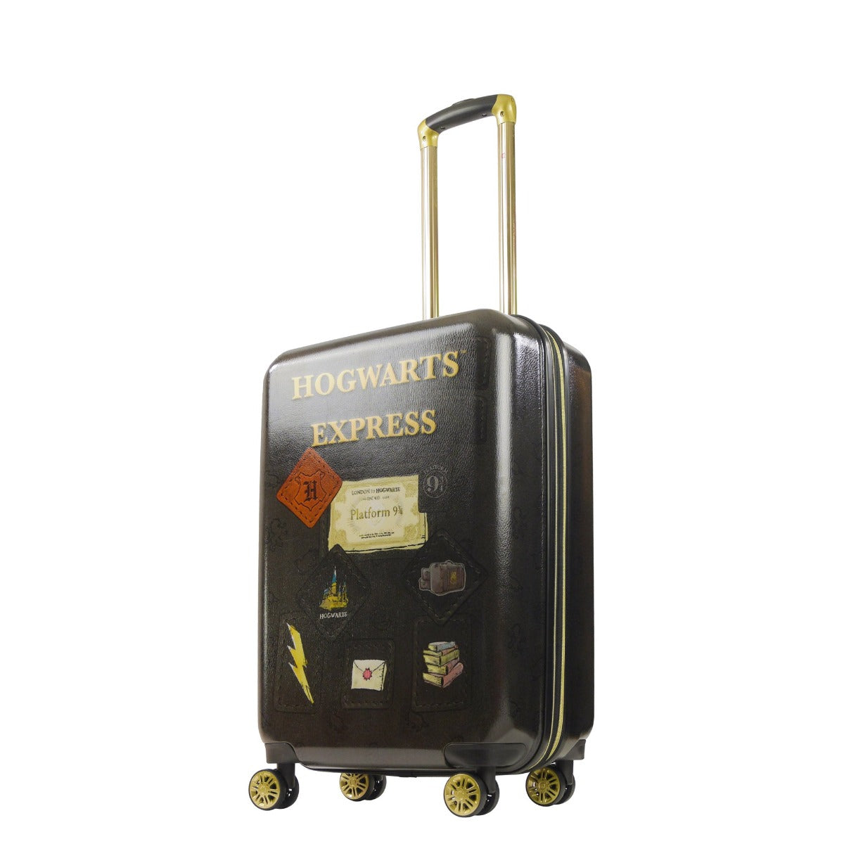 Black Ful Harry Potter Hogwarts Express 25" hardside spinner suitcase luggage - best checked suitcases for travel