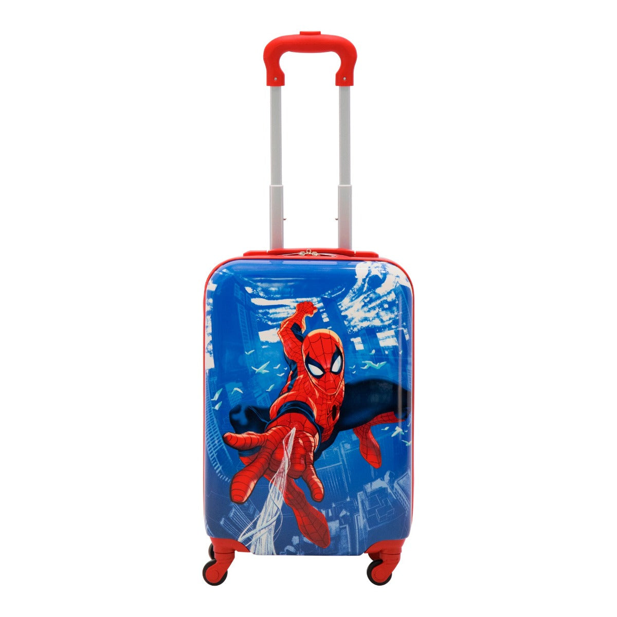 Marvel Ful Spiderman Web Slinging Hardside Spinner Suitcase - 21" Carry On Kids Luggage on Wheels