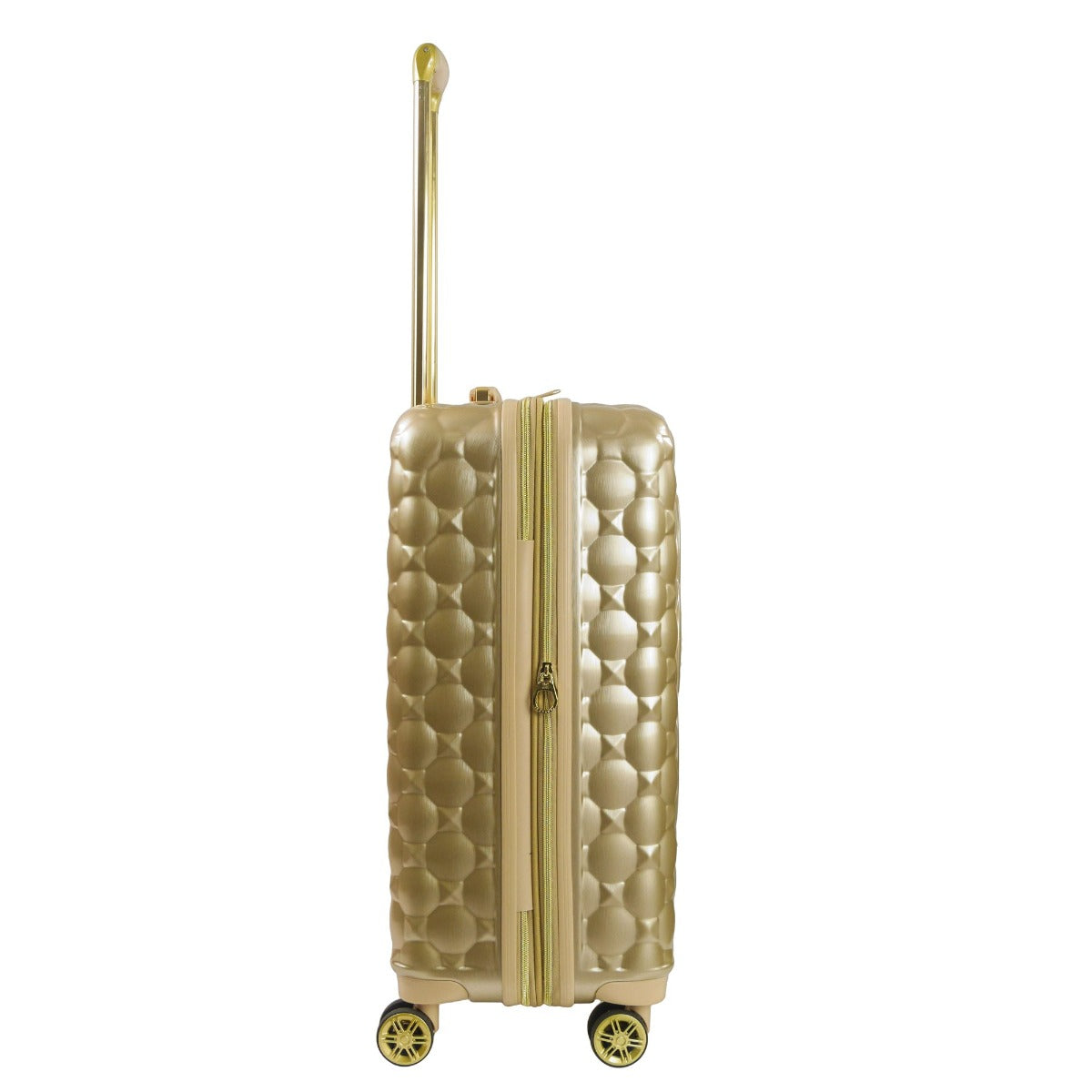 Disney Ful Minnie Mouse molded 25 inch spinner hard sided suitcase gold Fūl luggage