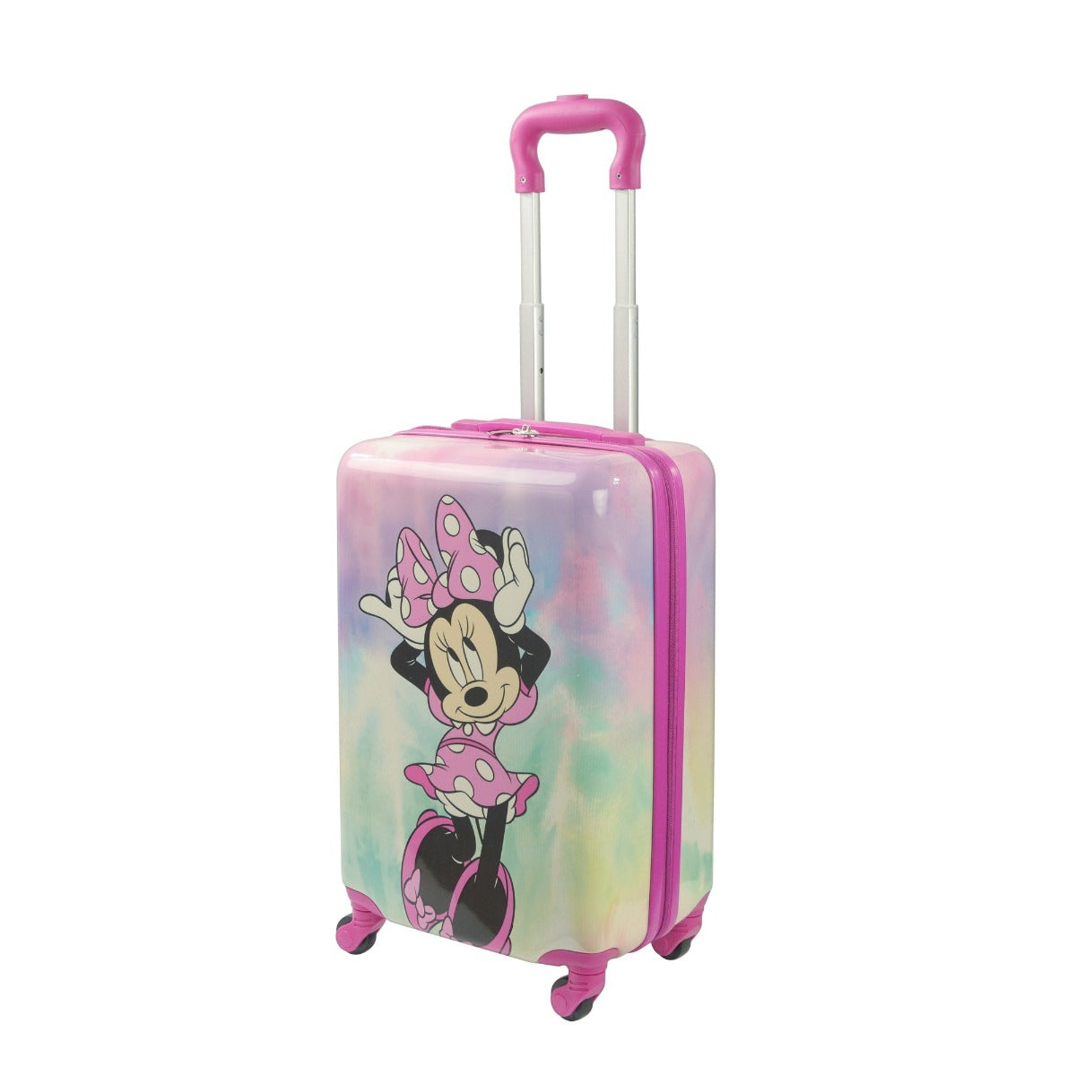 Disney Minnie Mouse 21" hardside spinner suitcase - best carry on luggage for kids