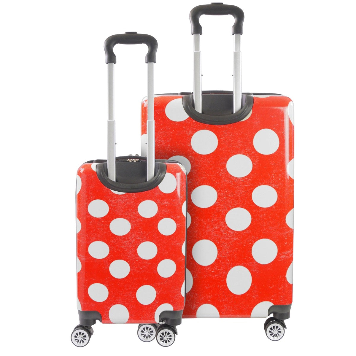 Disney Minnie Mouse Adventure Awaits family 2-piece spinner suitcase luggage travel set