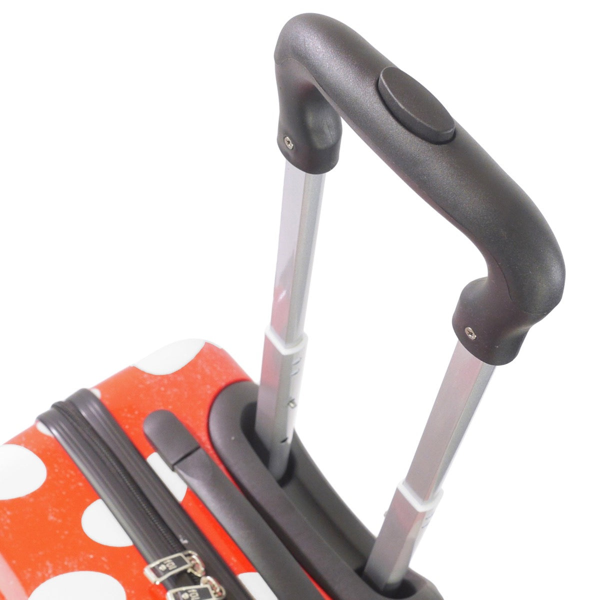 Disney Minnie Mouse Adventure Awaits family 2-piece spinner suitcase luggage travel set retractable handle