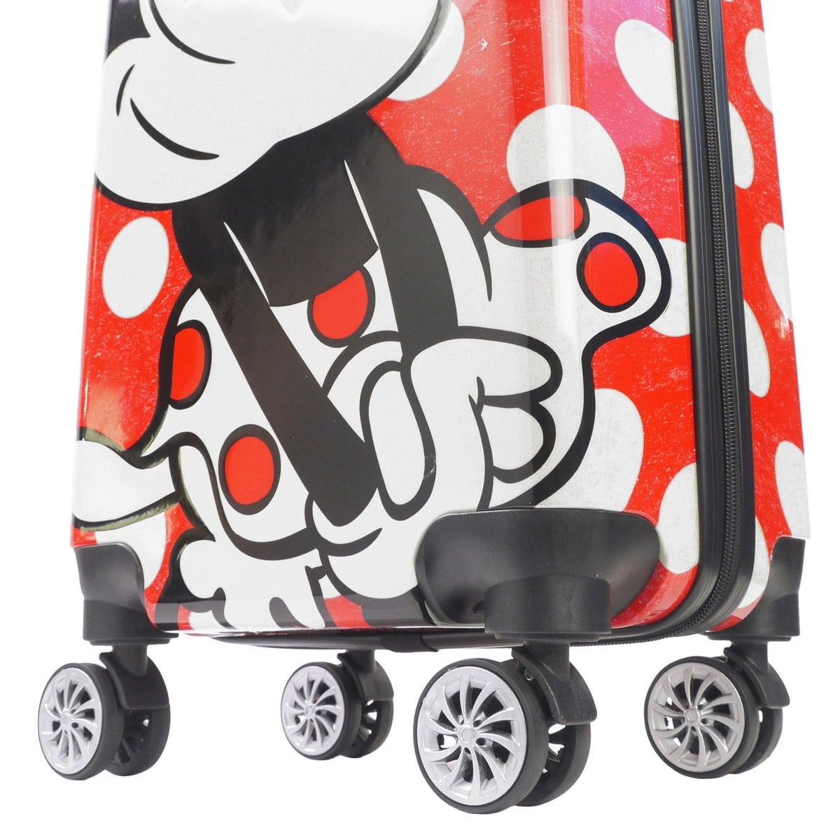 Disney Minnie Mouse Adventure Awaits family 2-piece spinner suitcase luggage travel set wheels