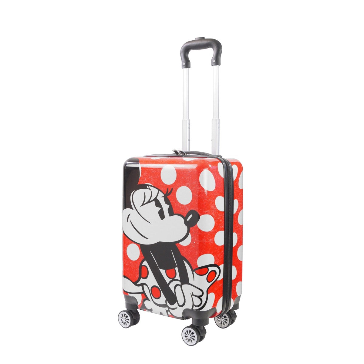 Disney Minnie Mouse Adventure Awaits family 21 inch spinner suitcase carry-on kids luggage