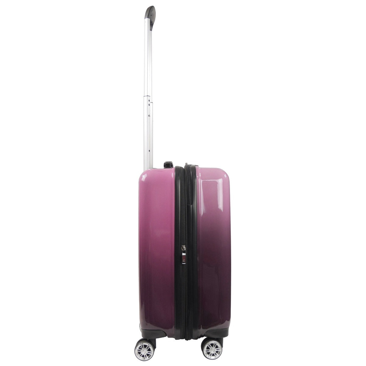 Pink Ful Impulse Ombre 22-inch hard-side carry-on spinner suitcase rolling luggage