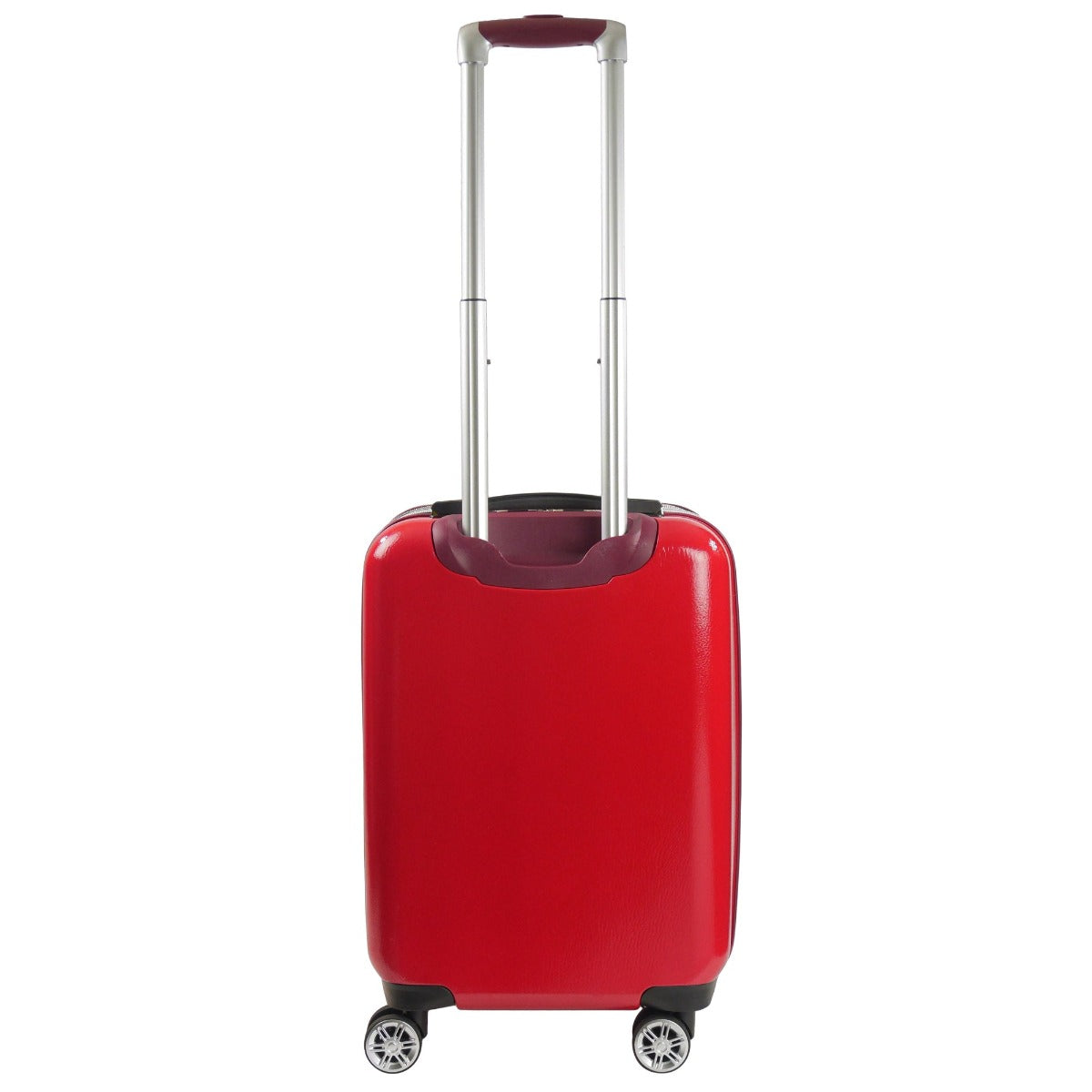Disney Minnie Mouse Travel Patch 21" Carry-on Hard-sided Spinner Suitcase Luggage Red