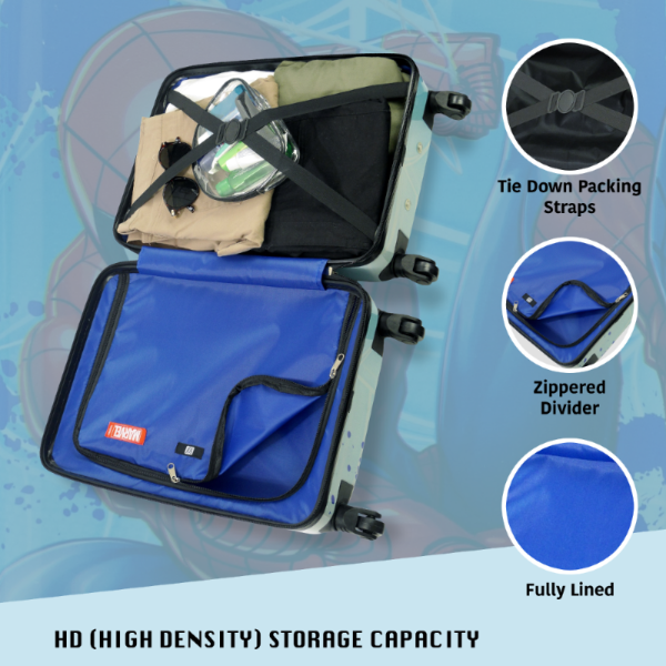 Ful Marvel Spiderman 21" spinner suitcase hardside rolling luggage - best kids suitcases
