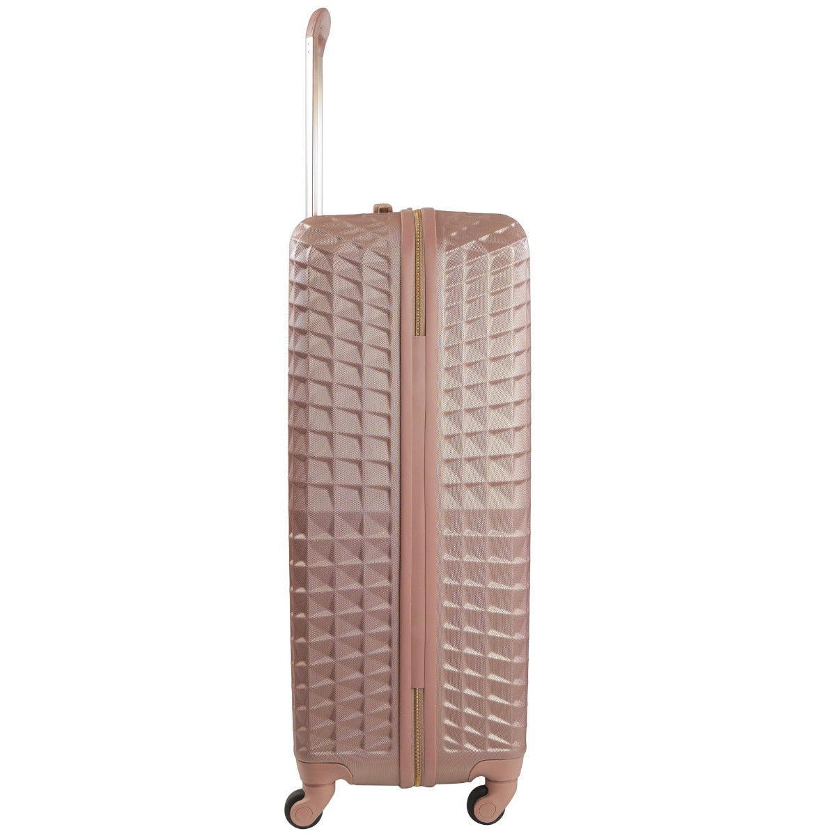 Ful Geo 31" Hard-sided Spinner Suitcase Luggage Rose Gold Check-in Baggage