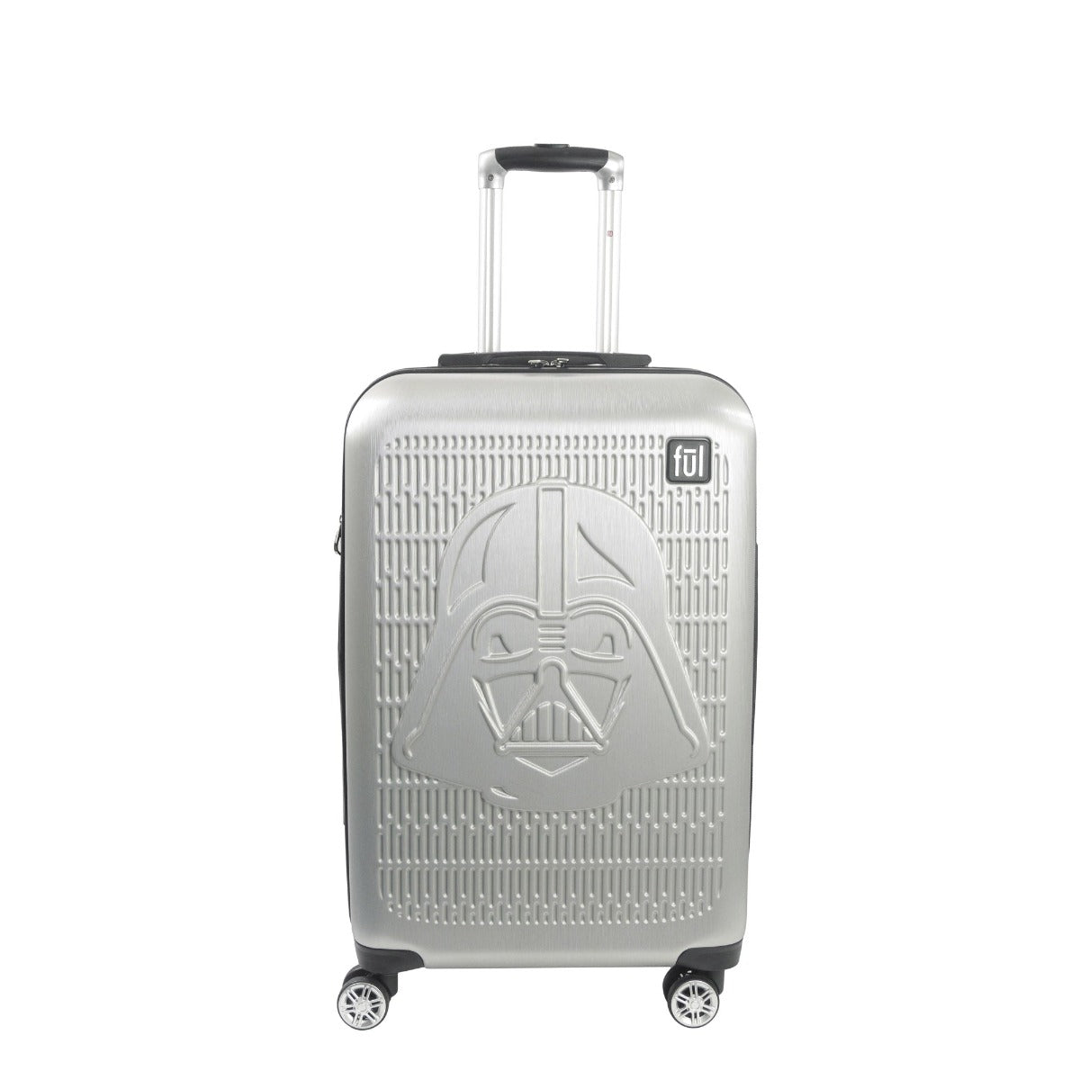 Star Wars Darth Vader spinner wheeled suitcase 25-inch luggage silver