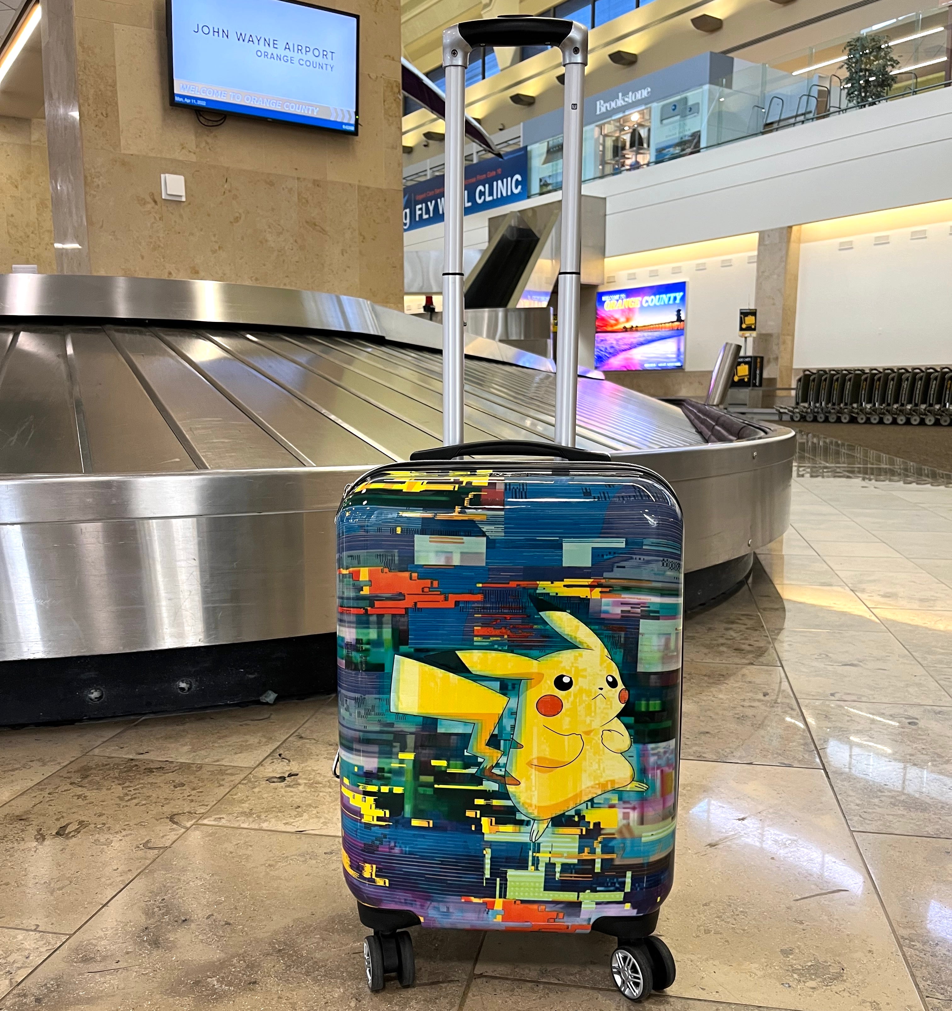 Pokémon luggage carry-on spinner suitcase