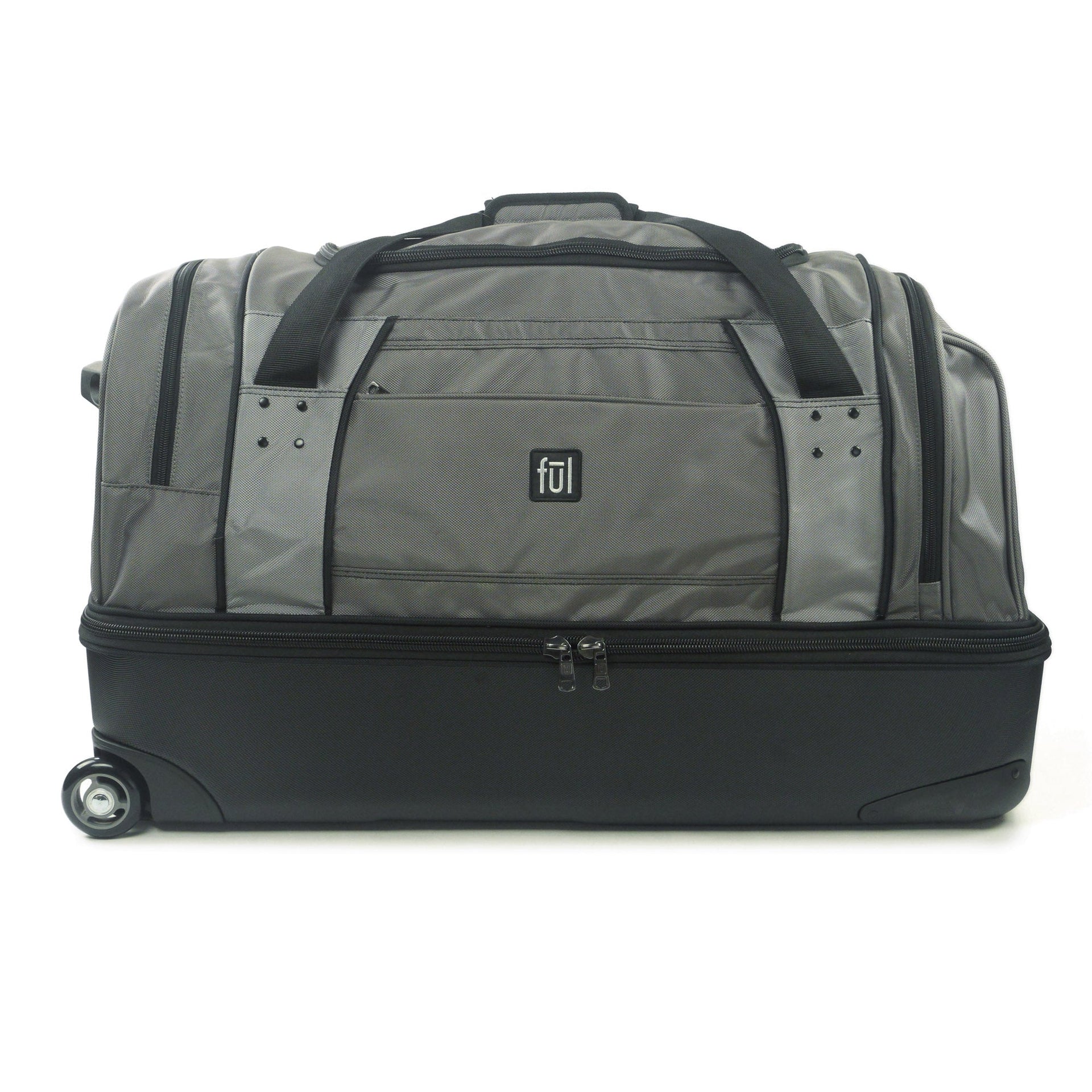best carry on rolling duffel bag for international travel Travelpro Bold 30" Drop Bottom zippered exterior wet pocket is ideal for damp or dirty items New York XPress 30" Expandable