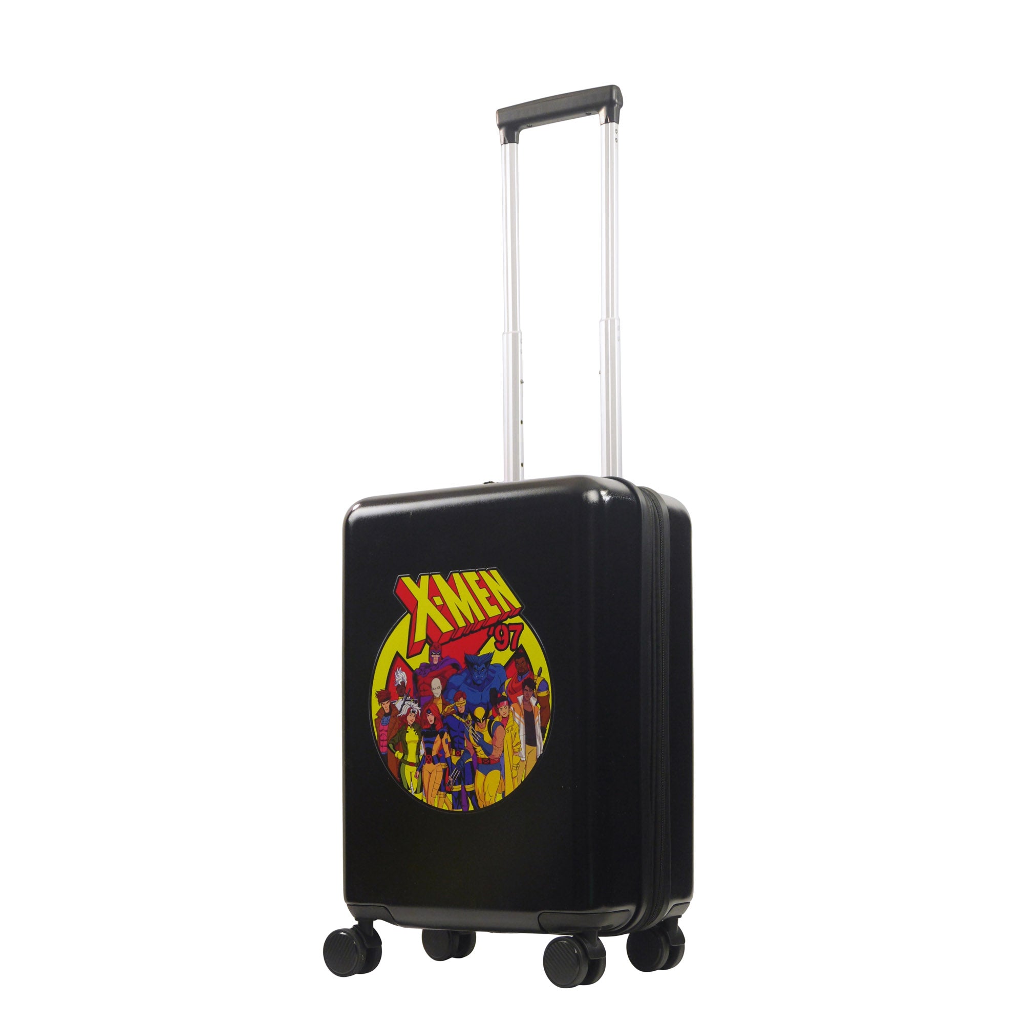 Viacom Garfield Ful 22.5" Black Carry-On Spinner Suitcase Rolling Luggage