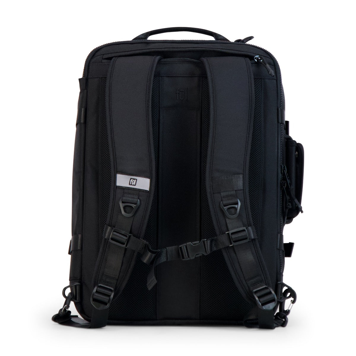 ful ridge collection cruiser travel backpack black - convertible backpacks with adjustable straps