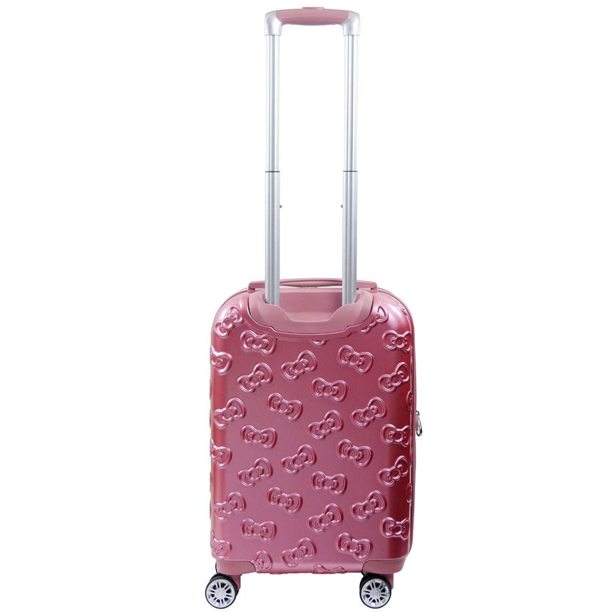 Ful X Hello Kitty Molded Portrait 22.5 inch pink carry-on luggage - best spinner suitcase for travel