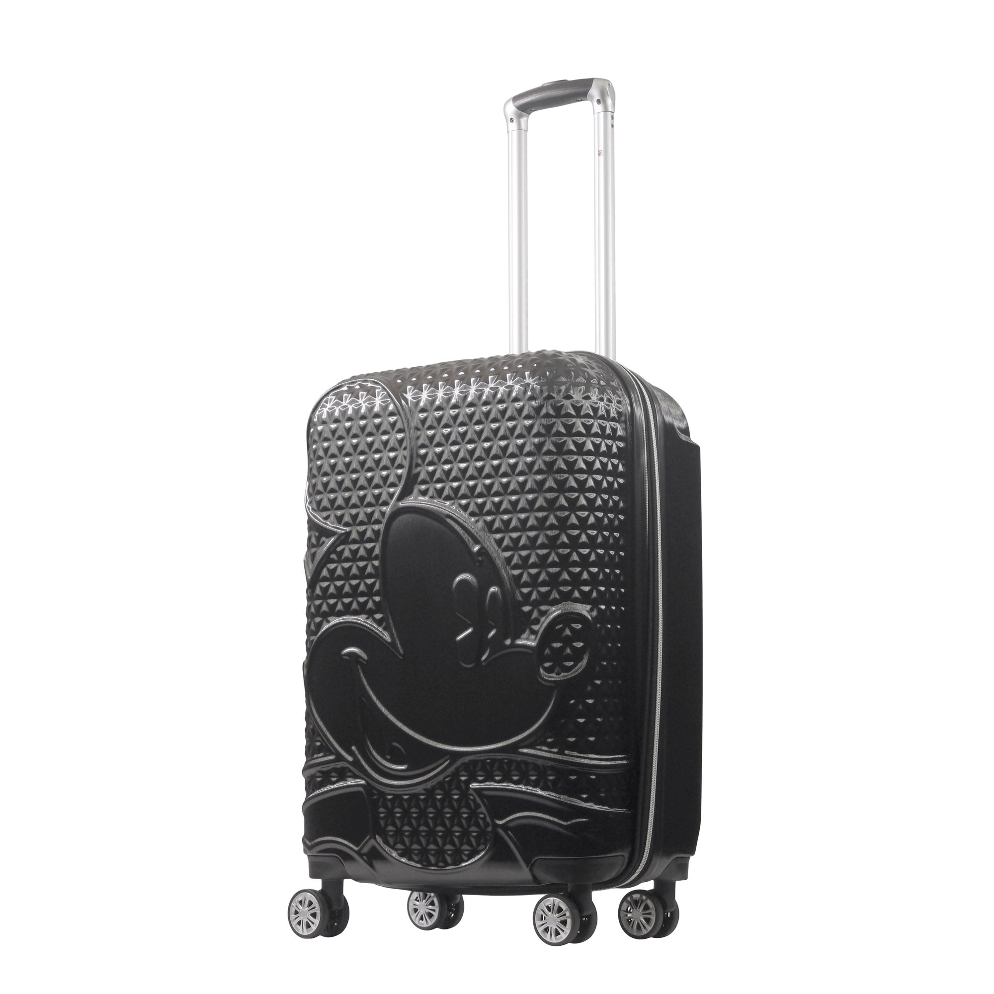 Mickey Mouse Rolling Luggage FŪL Disney Luggage 26" Black