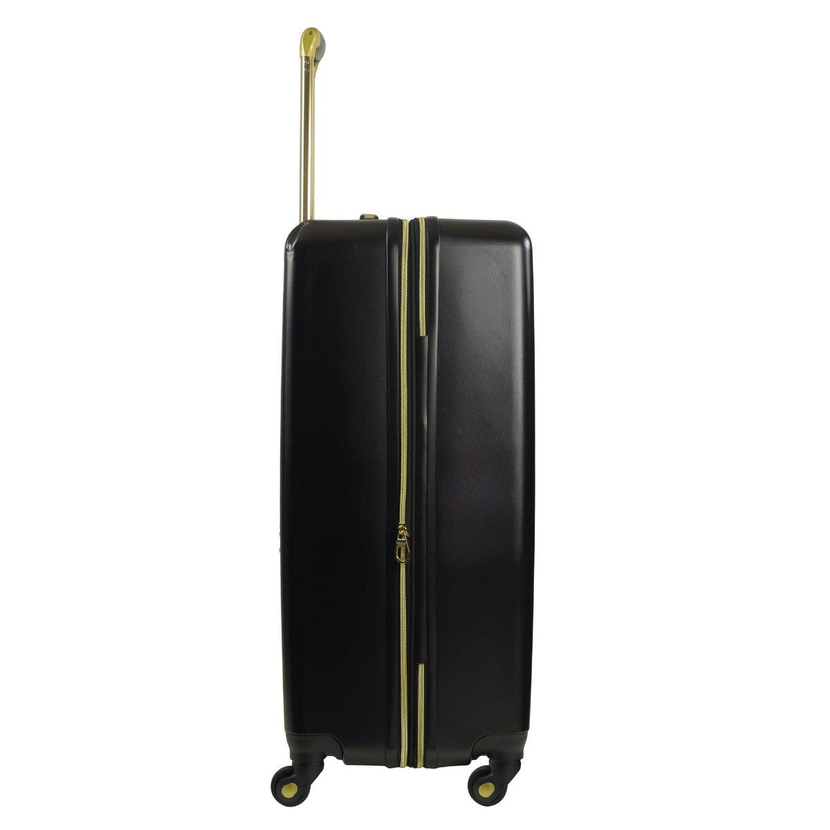 Christian Siriano Addie 29" luggage hardside spinner suitcase black - best checked suitcases for travel