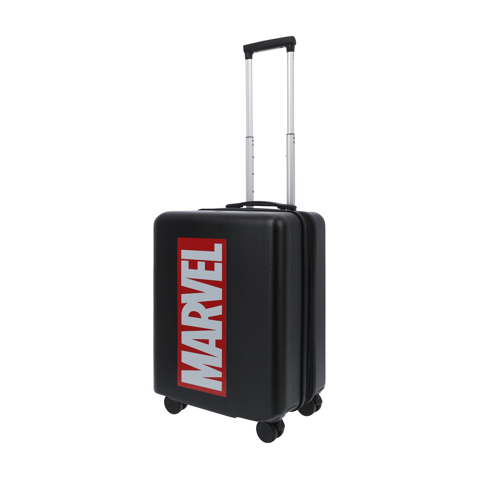 Black marvel brick 22.5" carry-on spinner suitcase luggage by Ful