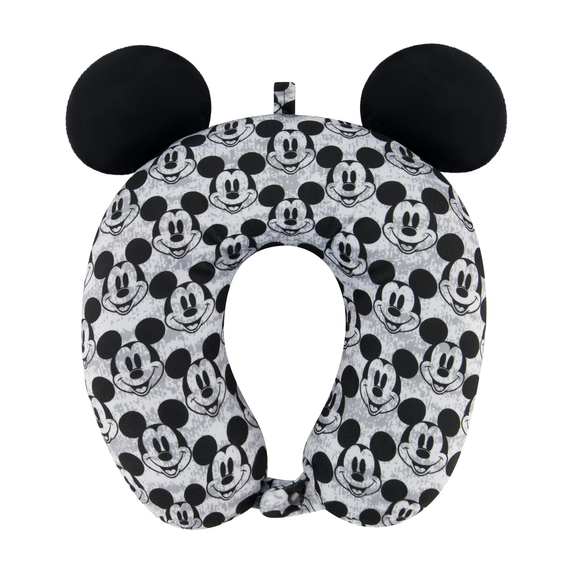 Disney Mickey Mouse Black / Grey 3D ears travel pillow