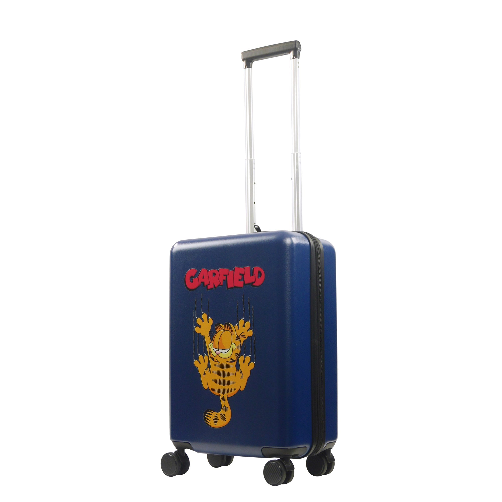 Viacom Garfield x Ful 22.5" navy blue carry-on spinner suitcase luggage