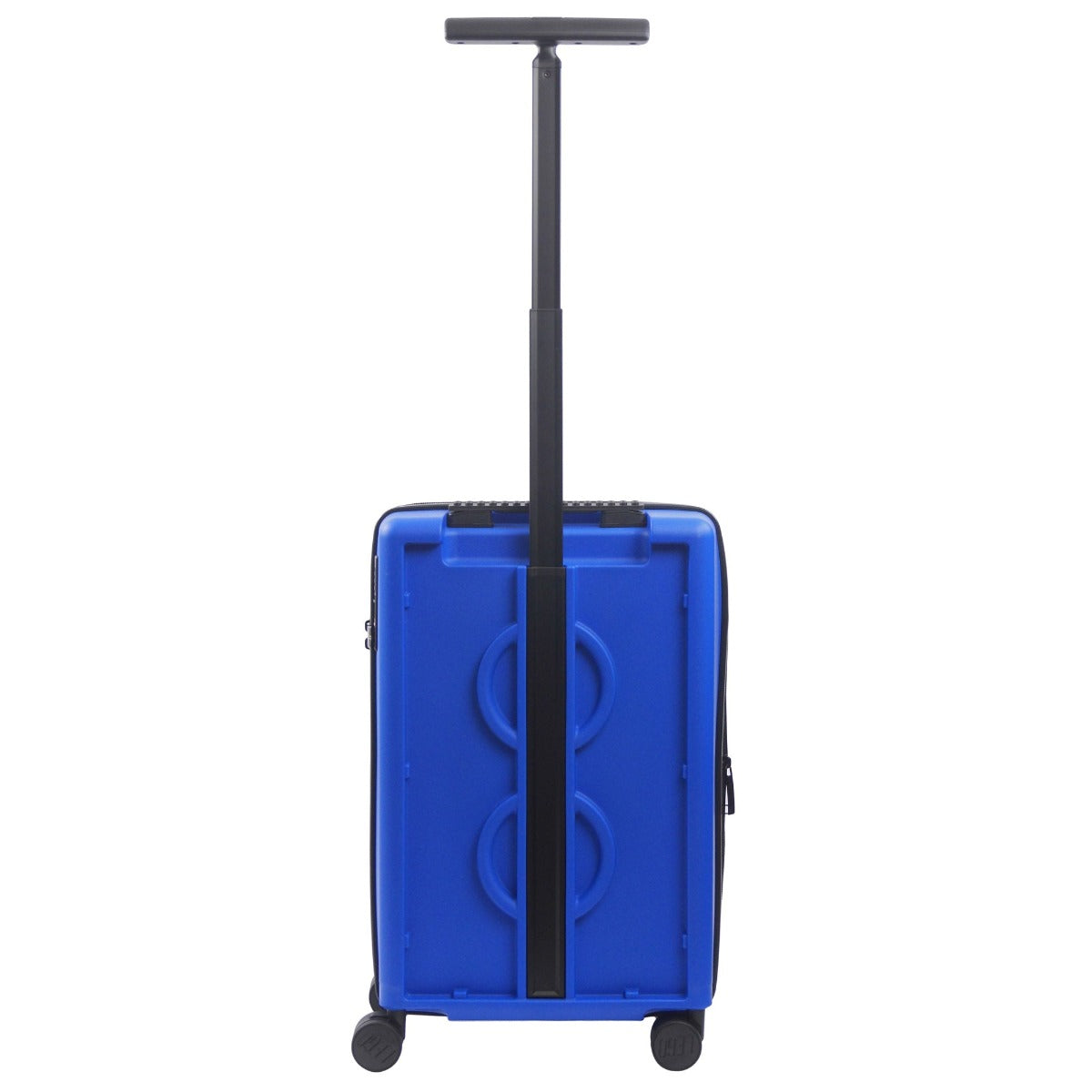 Blue Lego Signature Brick 2X3 Trolley 22" carry-on hard-sided spinner suitcase