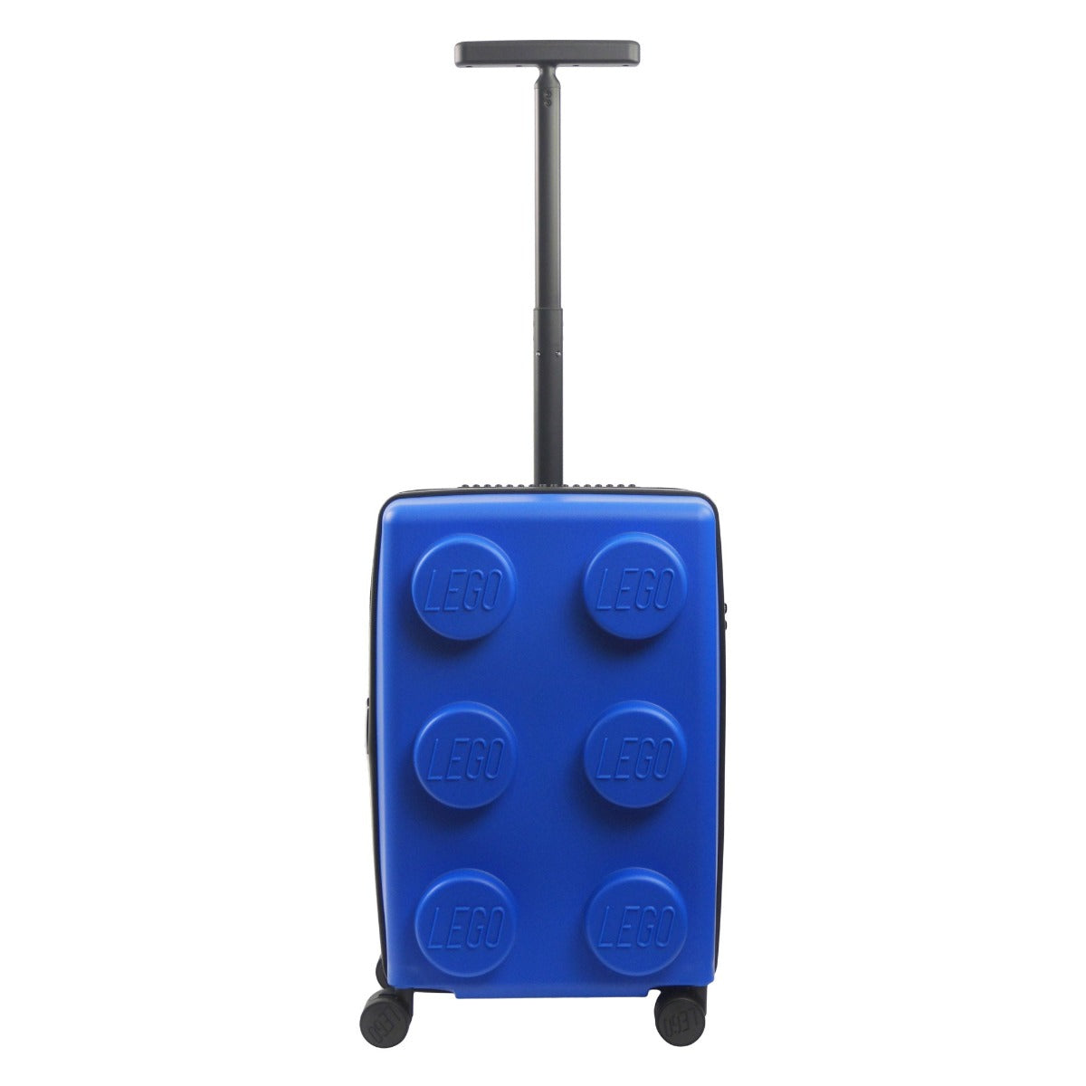 Blue Lego Signature Brick 2X3 Trolley 22" carry-on hardshell rolling luggage