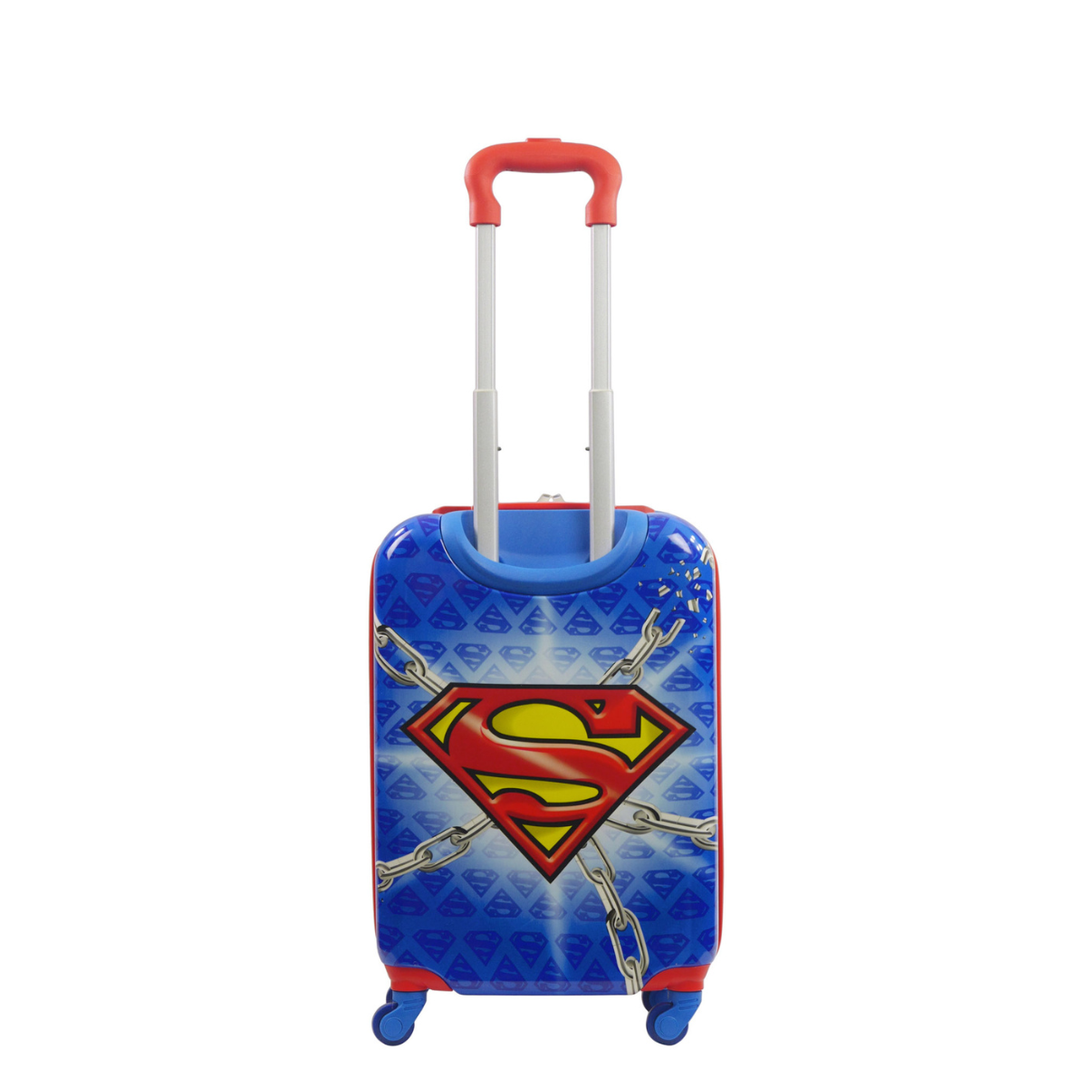 WB Superman Ful Kids 20.5 Hard Side Spinner Carry On Luggage