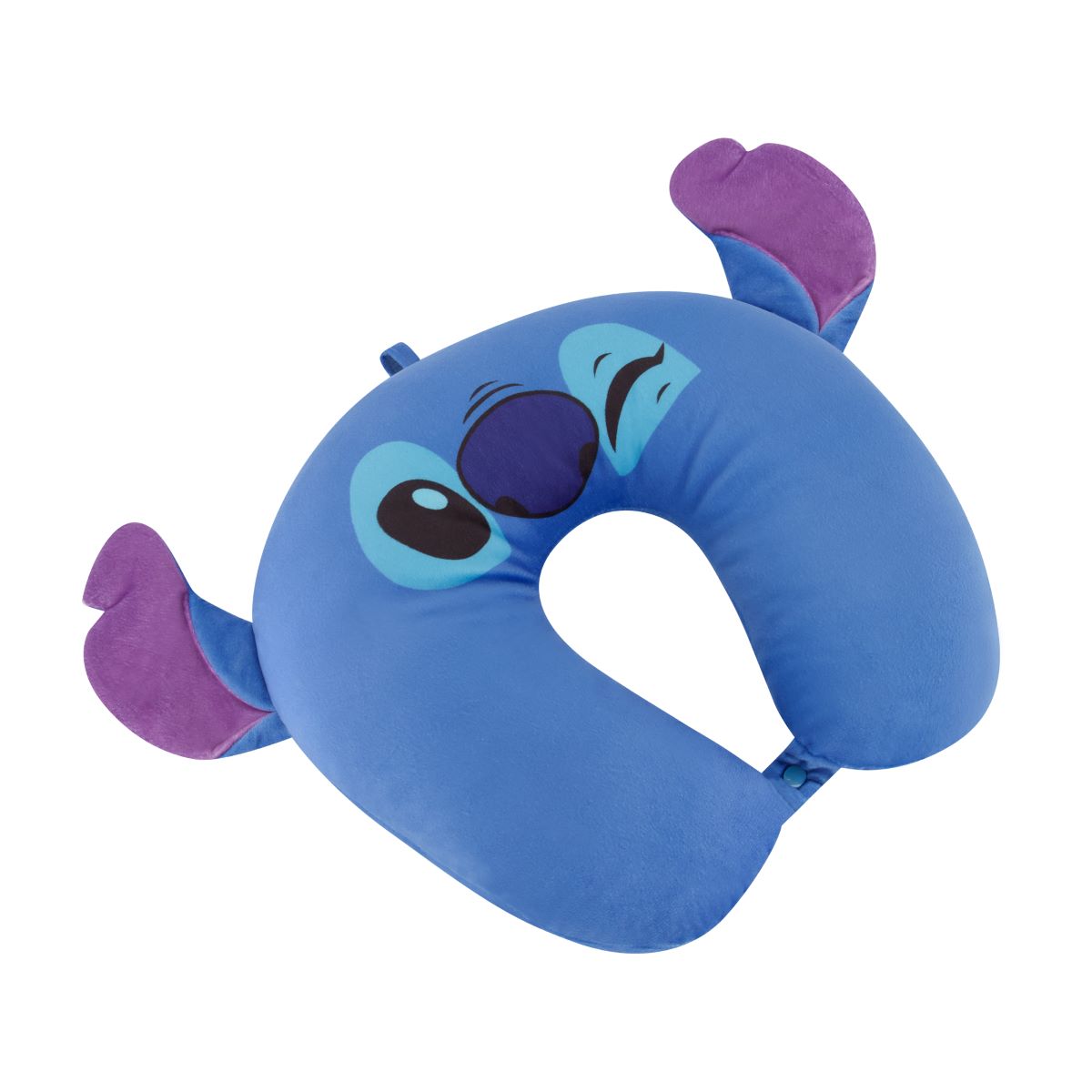 Disney Lilo & Stitch 3D Ears Blue Travel Neck Pillow