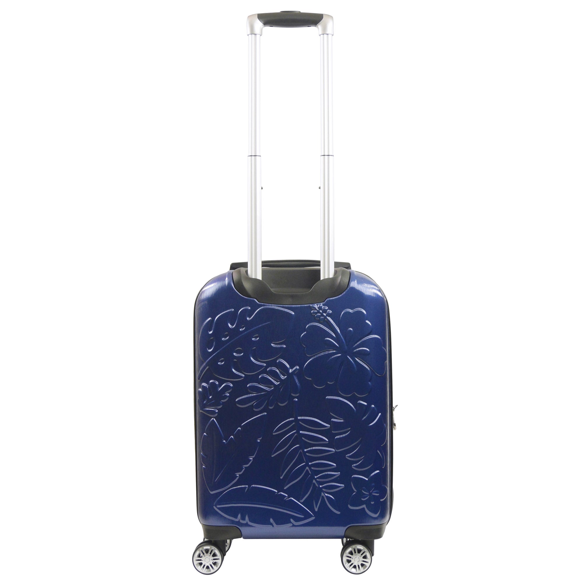 Disney 3D Molded Stitch Surfing 8 wheel hardside 22.5" Spinner Carry-On Blue Luggage by Ful