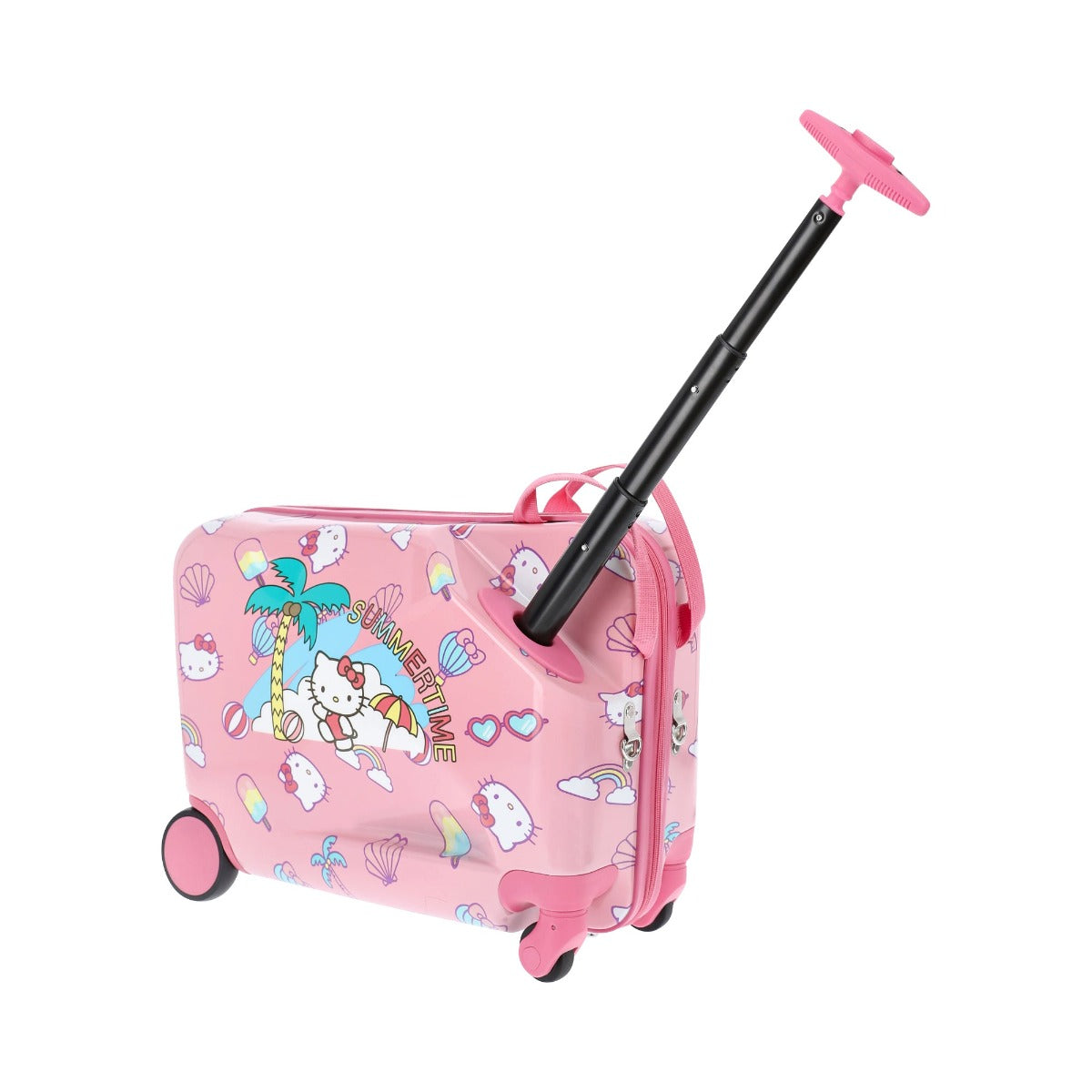 Pink Hello Kitty Ride-on Summer Time 14.5" luggage for kids
