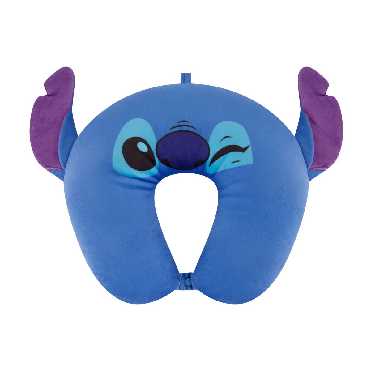 Disney Lilo & Stitch 3D Ears Blue Travel Neck Pillow