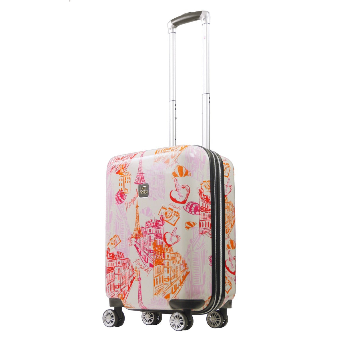 Ful Emily in Paris 21.5" hardside expandable luggage - best carry on lightweight spinner suitcase for travel