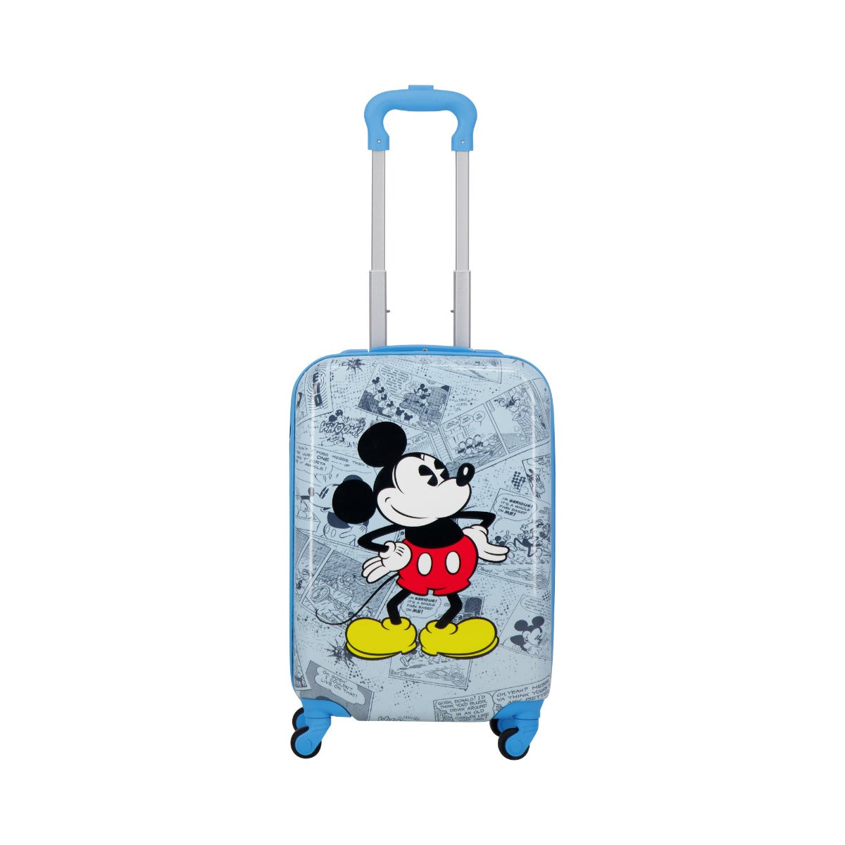 Blue Disney Ful Heritage Mickey Mouse 21" suitcase - best carry-on luggage for kids