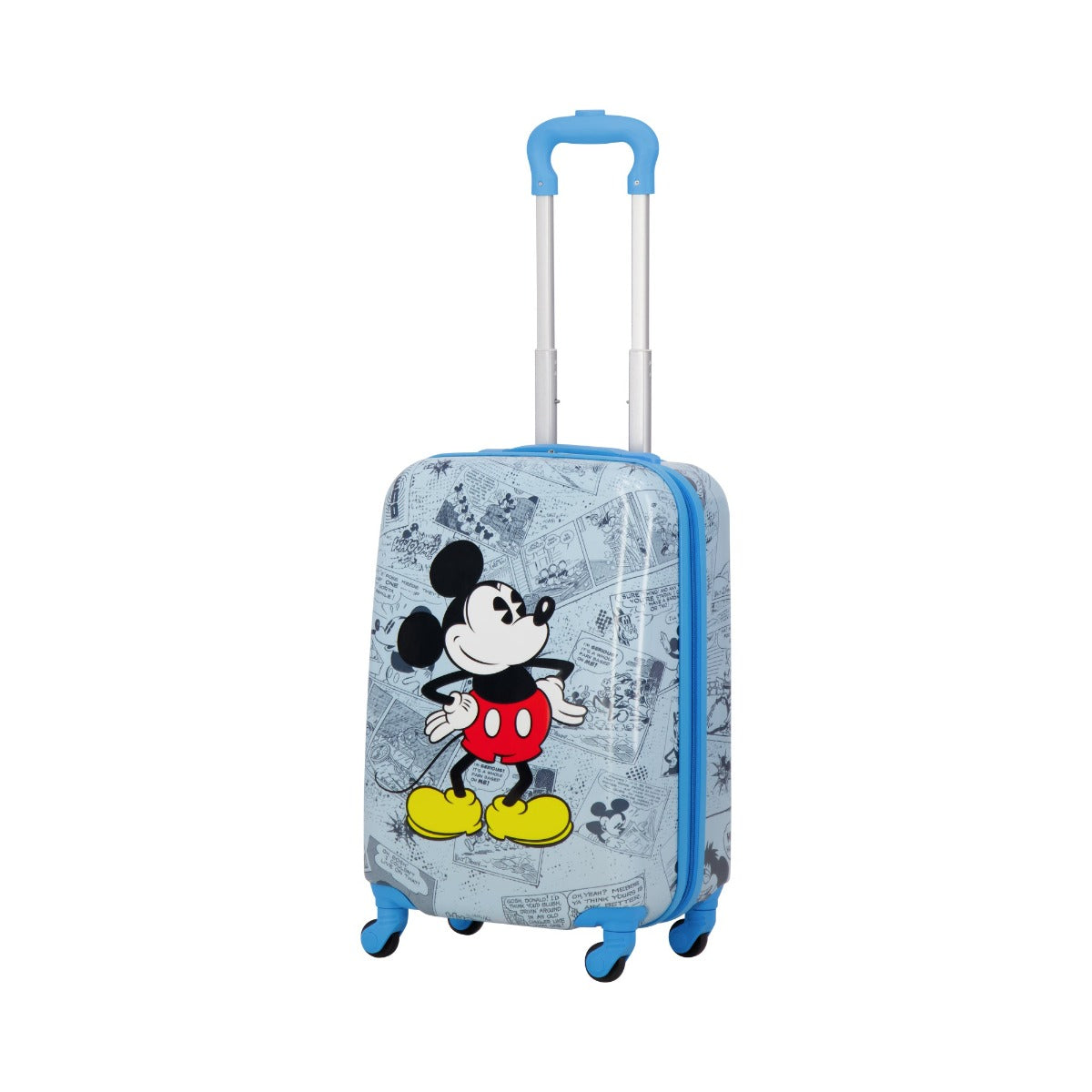 Blue Disney Heritage Mikey Mouse matching 2 piece set - 21" carry-on luggage for kids