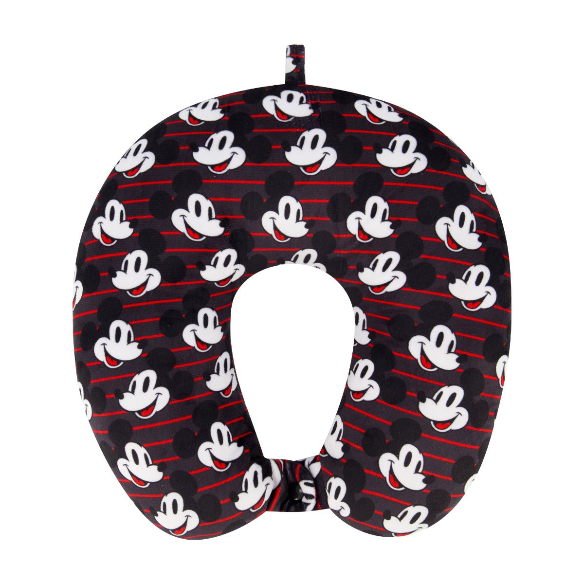 Disney mickey mouse neck pillow red black white - best wrap travel pillow for kids and adults