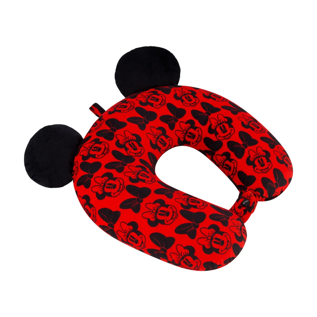 Ful disney minnie mouse red travel pillow with ears - best supportive travelling neck pillows for kids