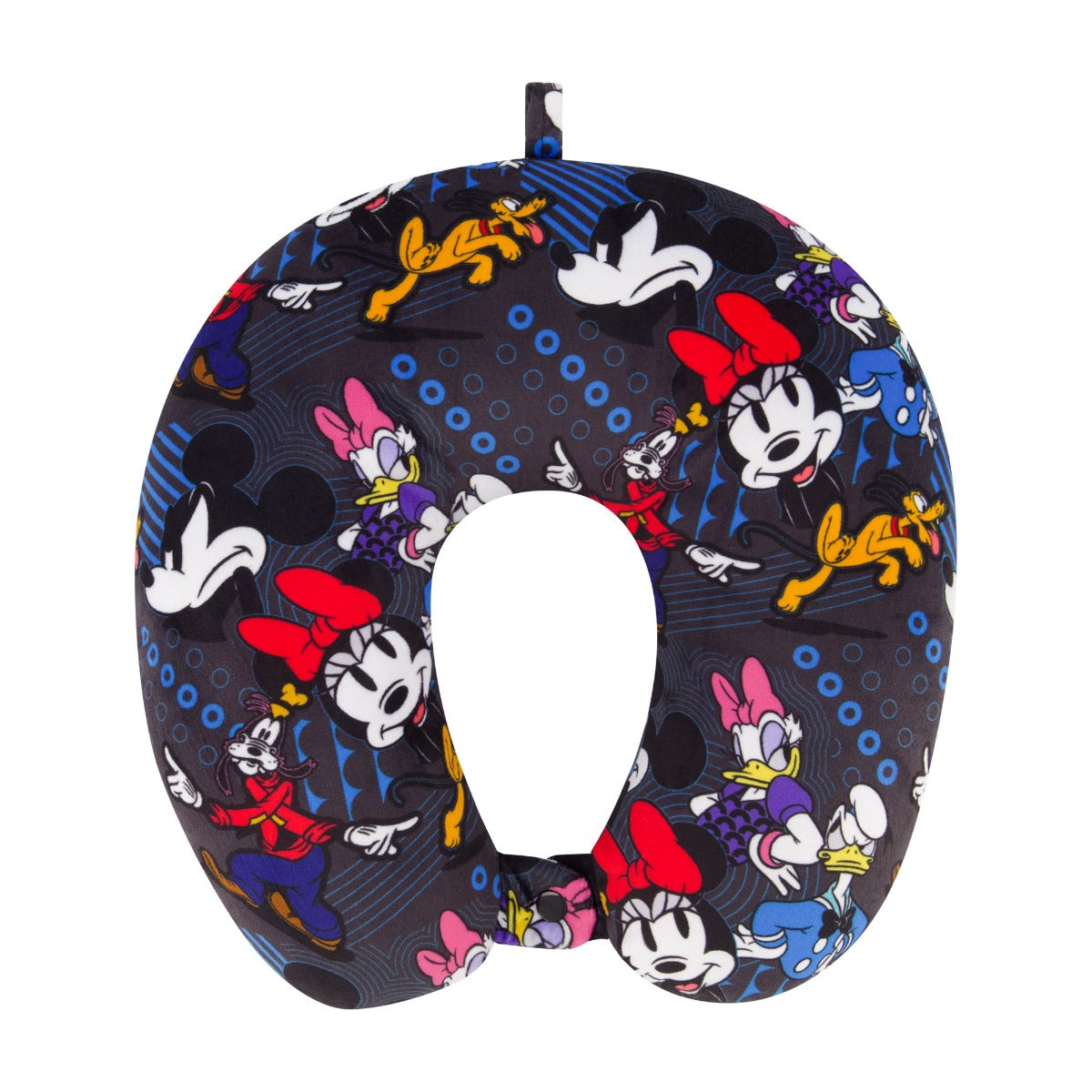 Ful Disney Mickey and friends neck pillow black blue - best travel pillows for necks