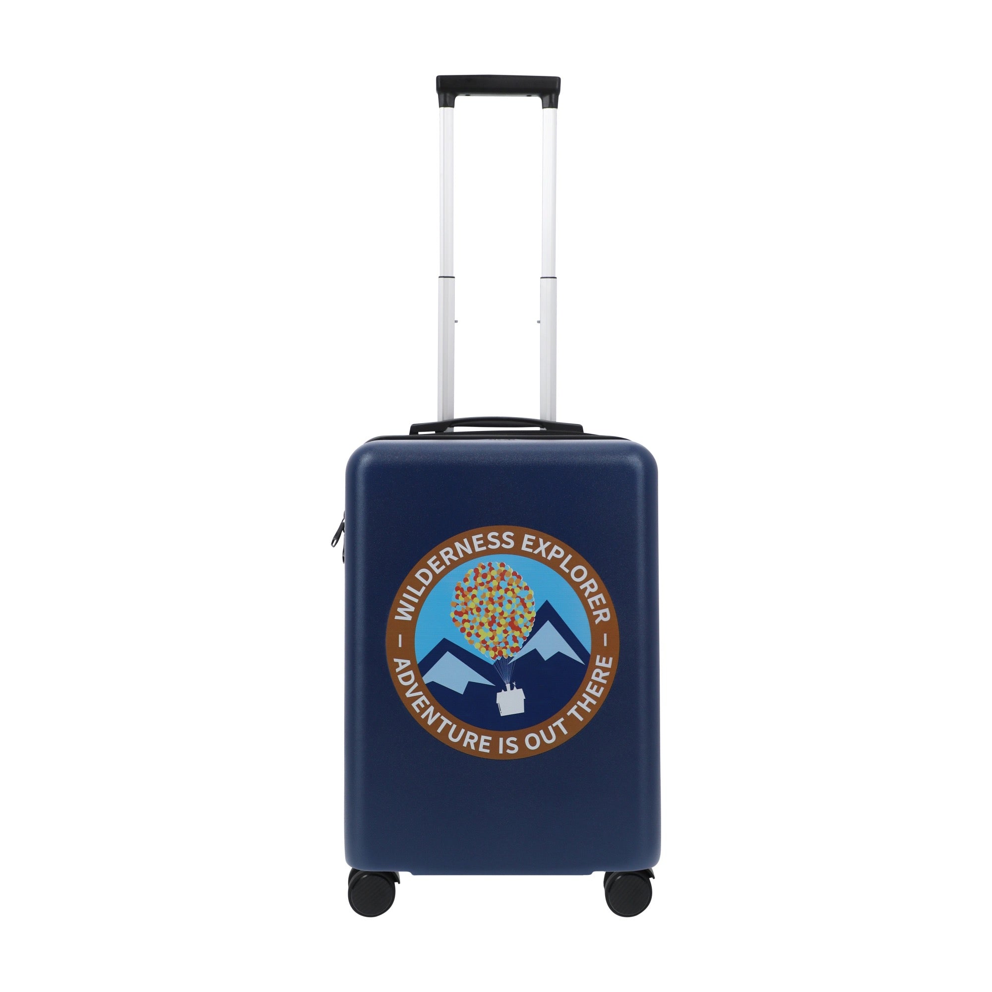 Navy blue disney up 22.5" carry-on spinner suitcase luggage by Ful