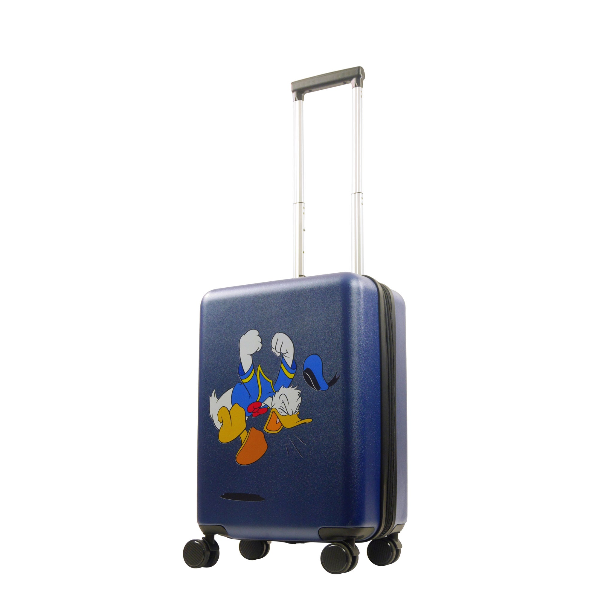 Disney Donald Duck 22.5" Navy Carry-On Rolling Luggage Spinner Suitcase by Ful