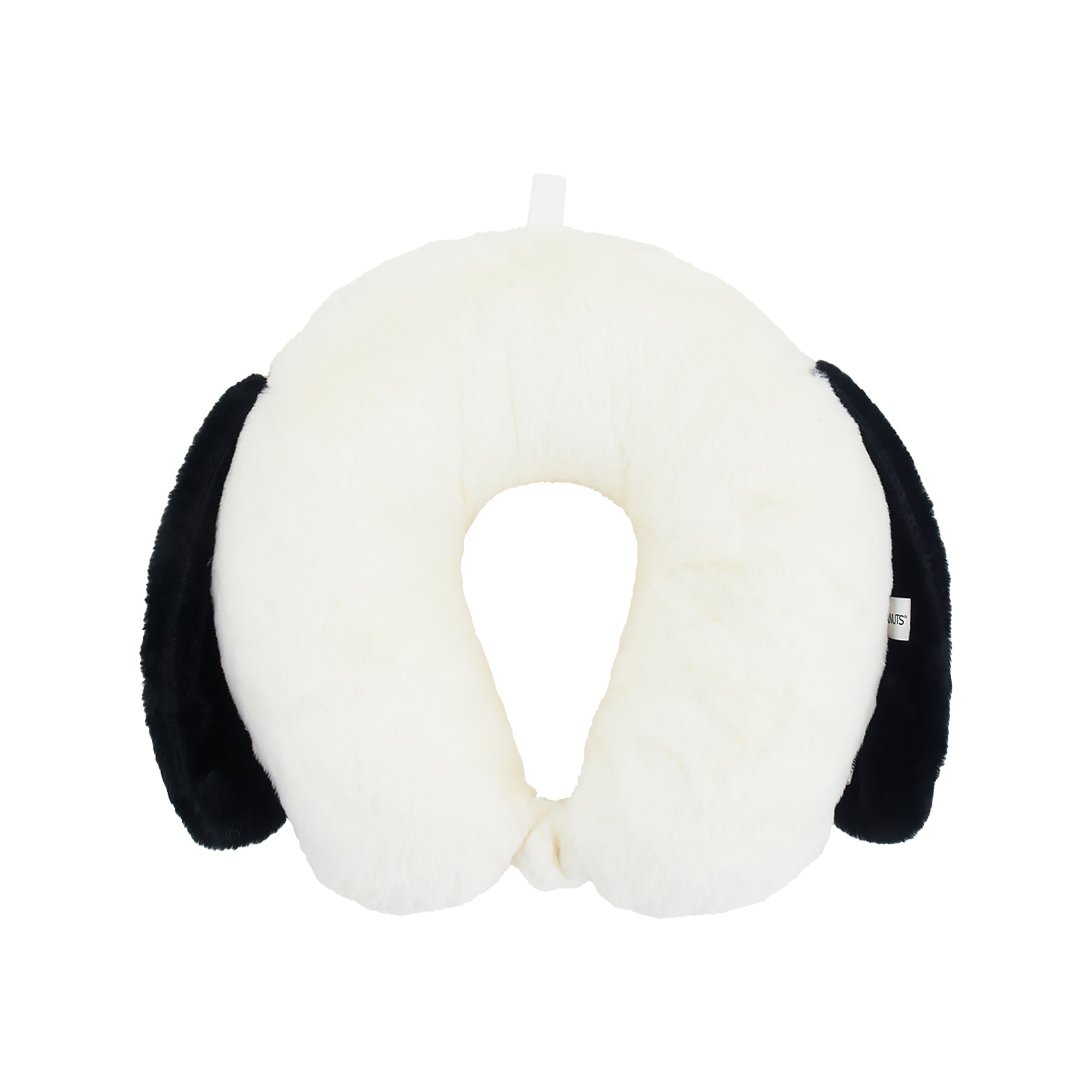 Peanuts Snoopy with 3D Ears White Travel Neck Pillow