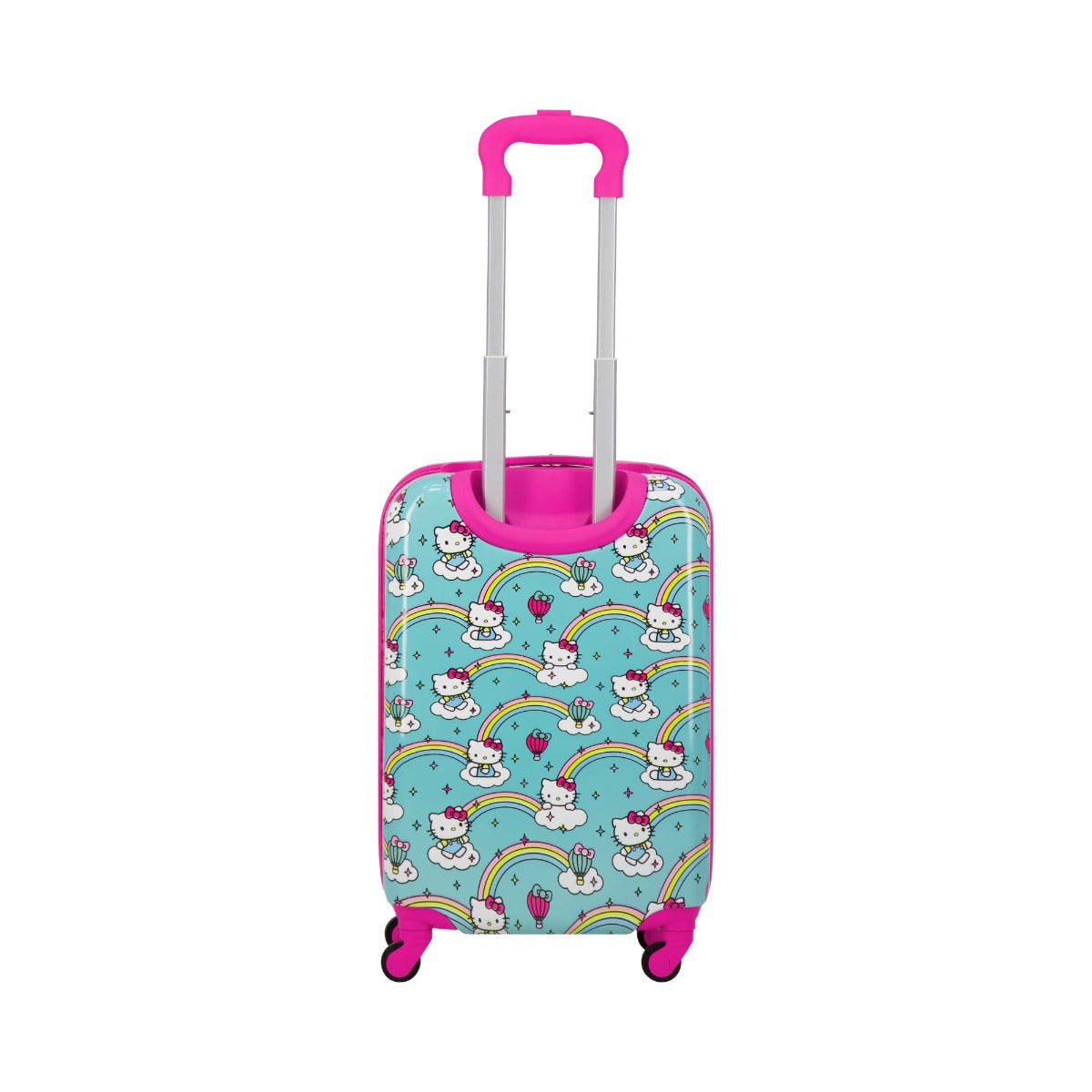 Hello Kitty Ful Rainbows 21 inch carry-on spinner suitcase rolling luggage for kids