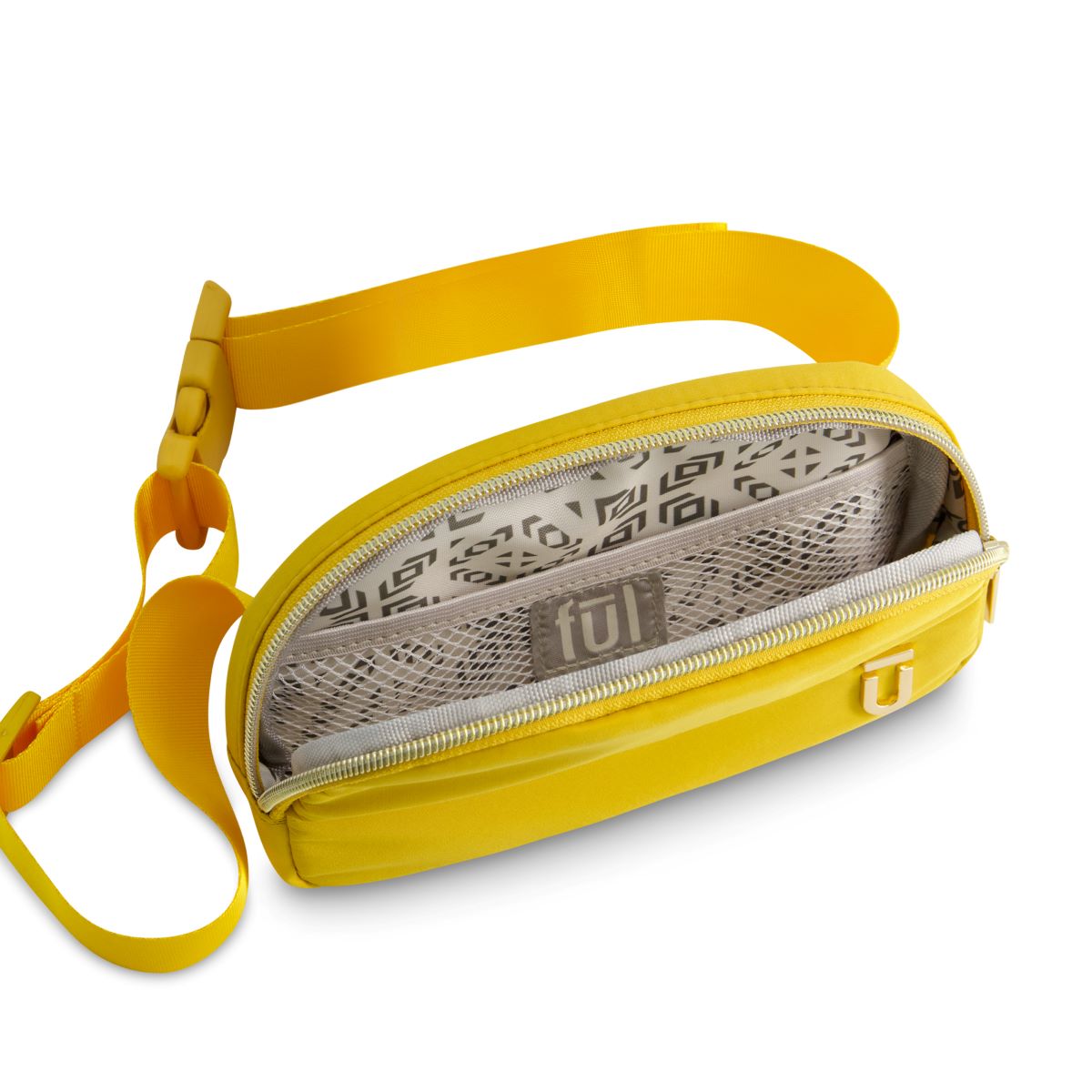 Mustard yellow fanny pack waist belt bag - bags by Ful Luggage