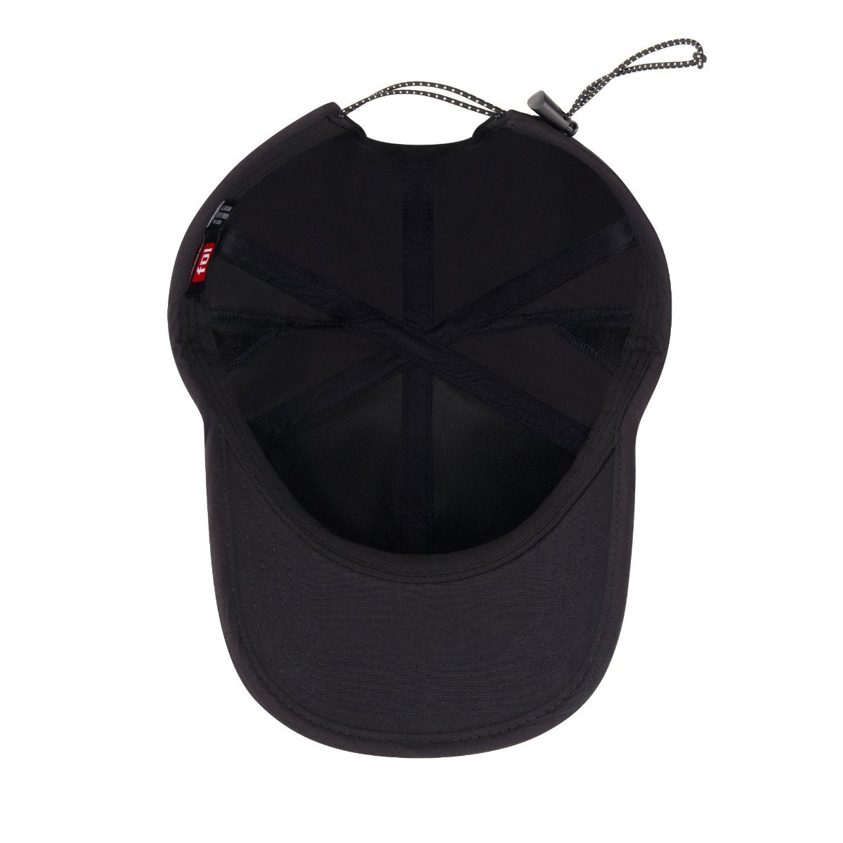 Black Performance Baseball Cap Hat - Cute baseball cap hat by Ful