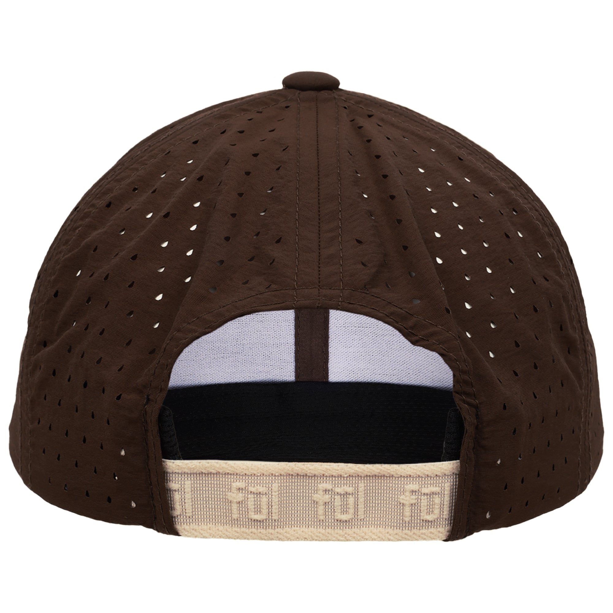 FŪL Perforated Nylon Cap with 3D Rubber Logo and Elastic Logo Backstrap