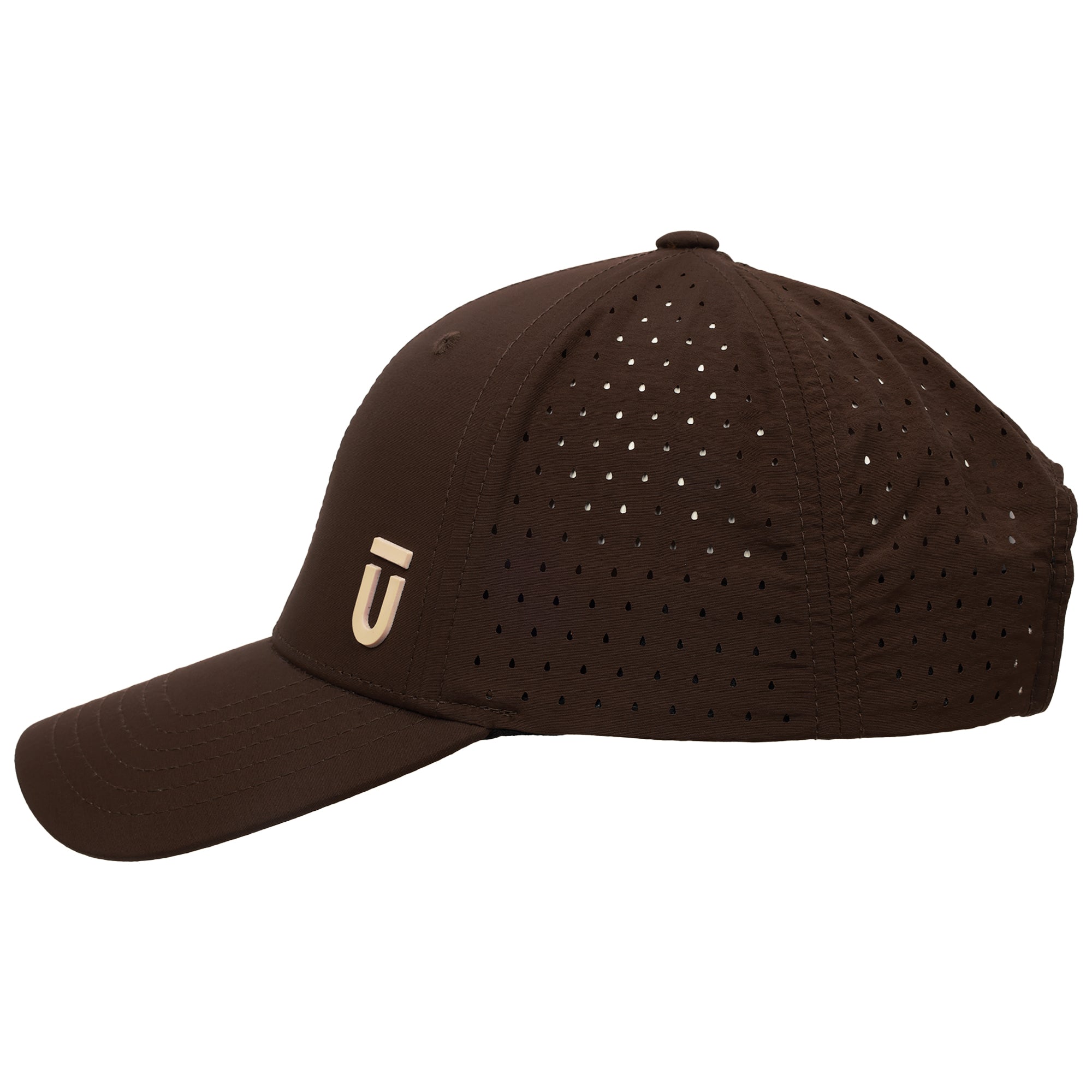FŪL Perforated Nylon Cap with 3D Rubber Logo and Elastic Logo Backstrap