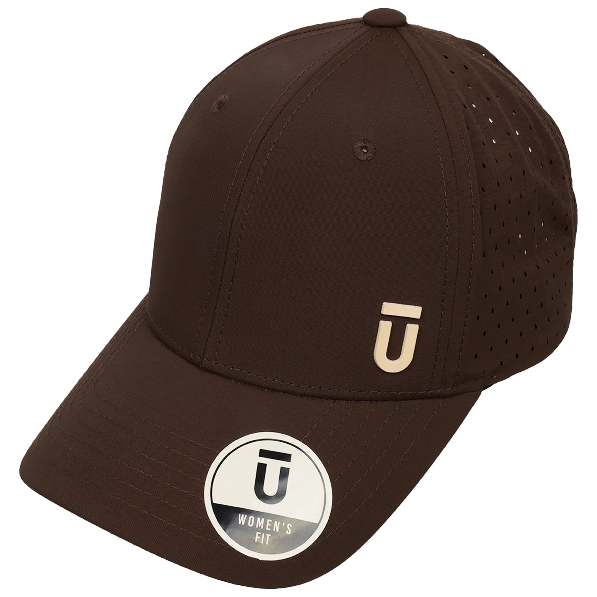 FŪL Perforated Nylon Cap with 3D Rubber Logo and Elastic Logo Backstrap