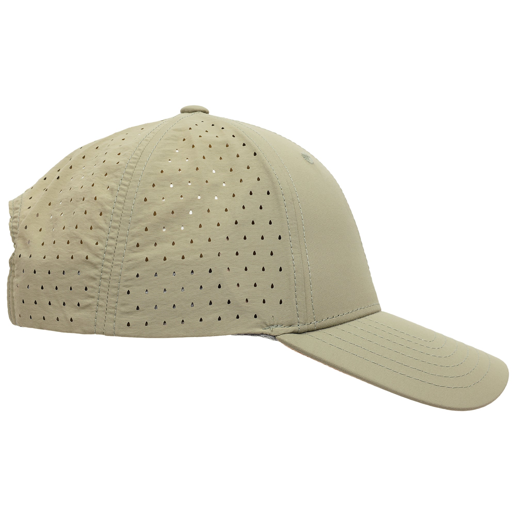 FŪL Perforated Nylon Cap with 3D Rubber Logo and Elastic Logo Backstrap