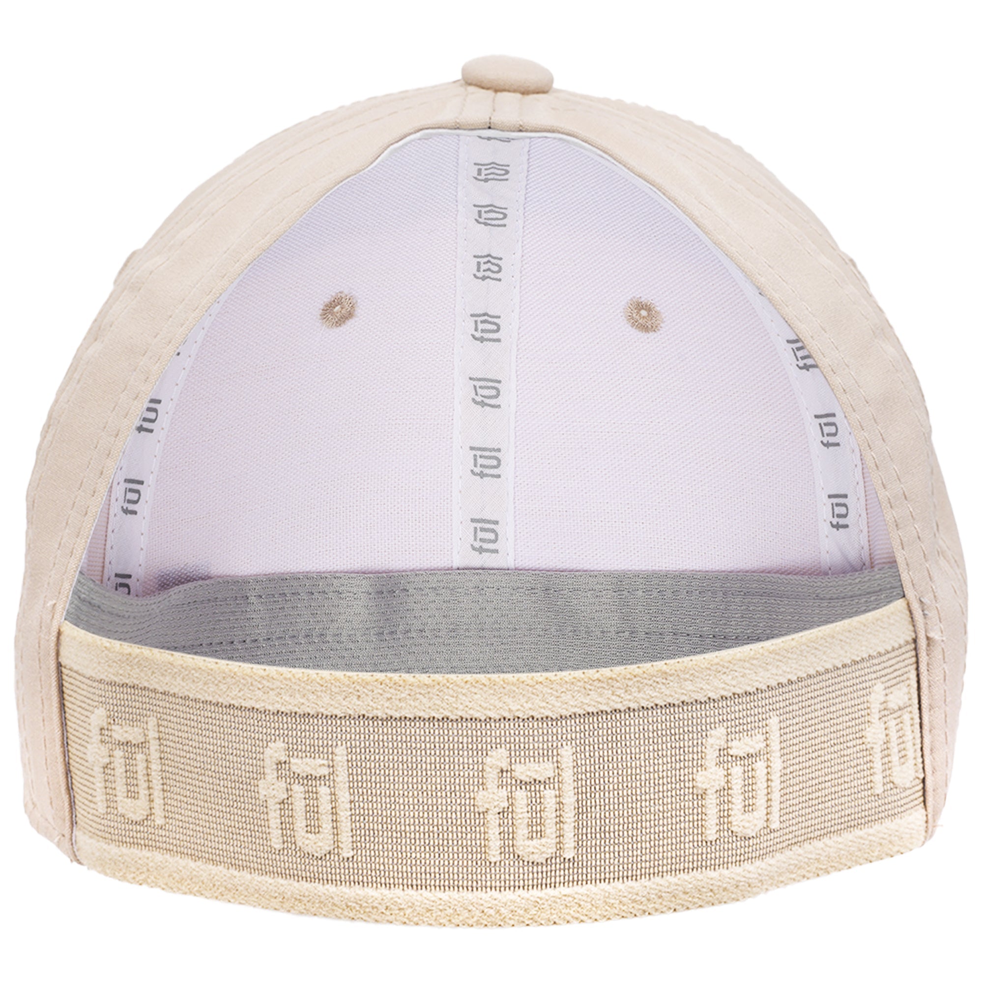 FŪL Soft Constructed Backless Cap with Elastic Logo Backstrap